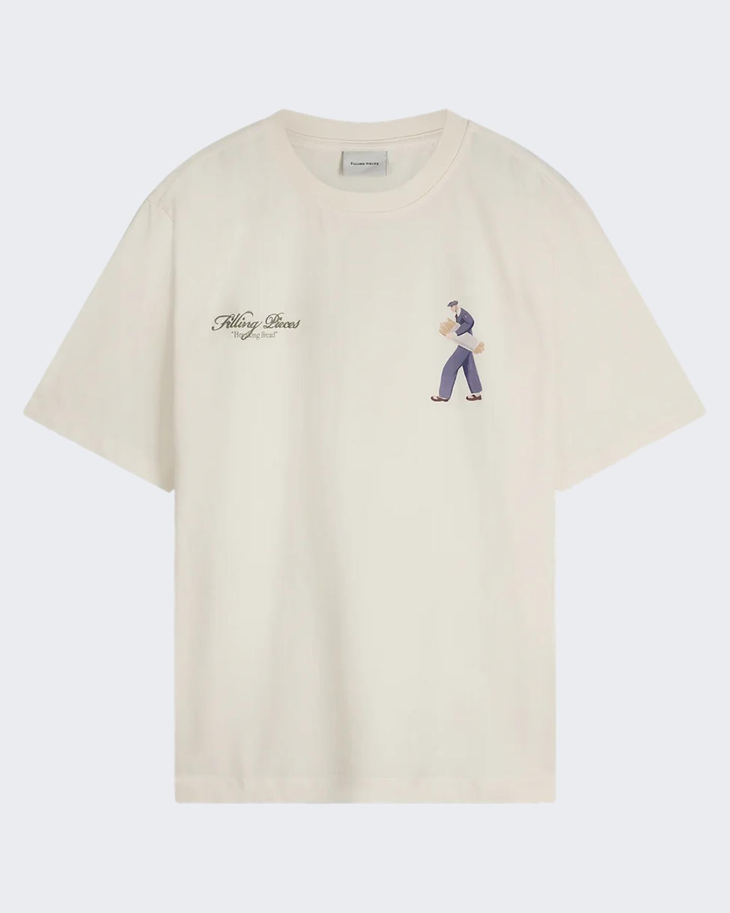 Filling Pieces Heren T-shirt Bakery - Eleganza.nl