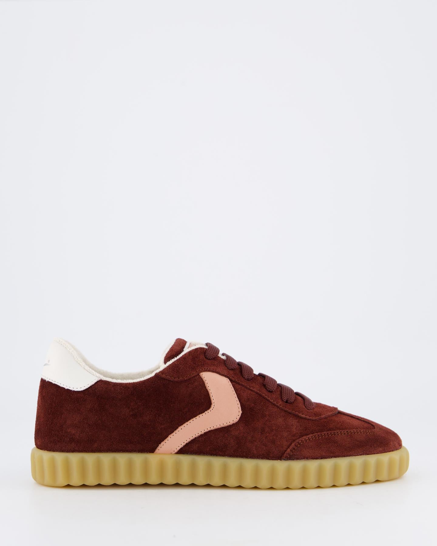 Dames Ines Suede Sneaker Rood