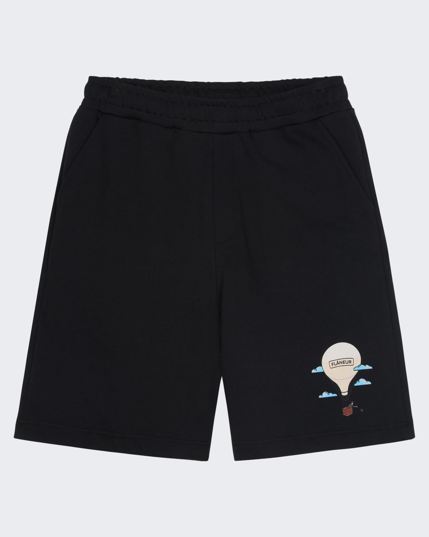 FLÂNEUR Heren Aéronautique Shorts - Eleganza.nl
