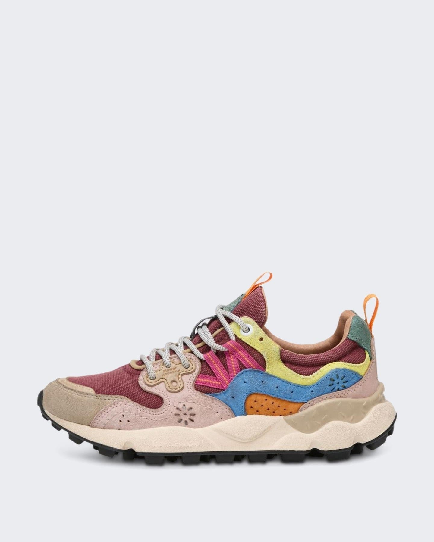 Flower Mountain Flower Mountain Dames Yamano 3 Sneaker Roze - Eleganza.nl