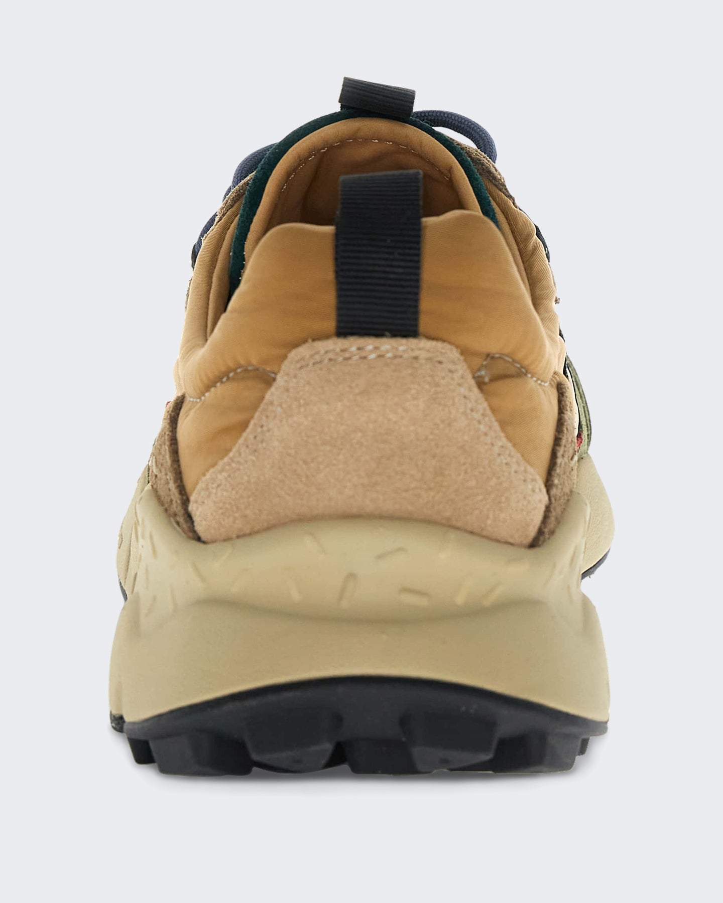 Flower Mountain Heren Leren sneaker met suède details Bruin - Eleganza.nl