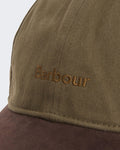 Barbour Heren Langdale Cap Groen/Bruin — huidige kleur