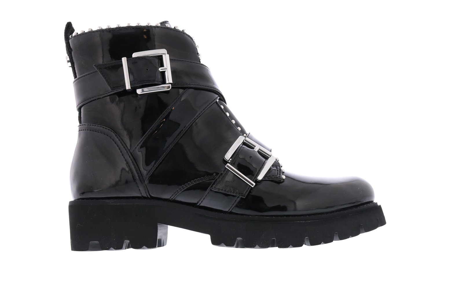 Steve Madden Dames Hoofy Studs Patent Eleganza
