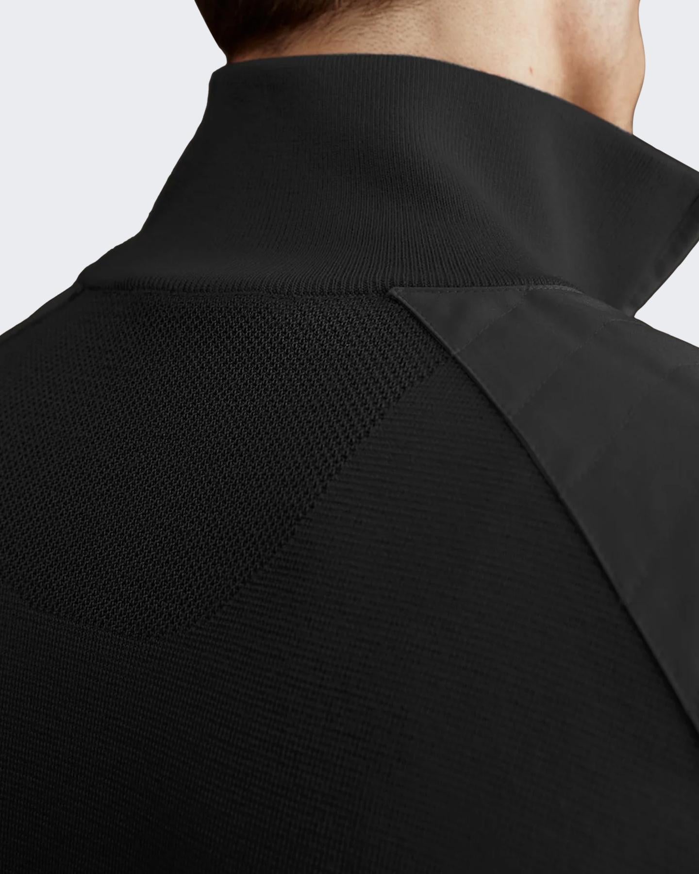 Heren Stormont 1/4 Zip Sweater Zwart