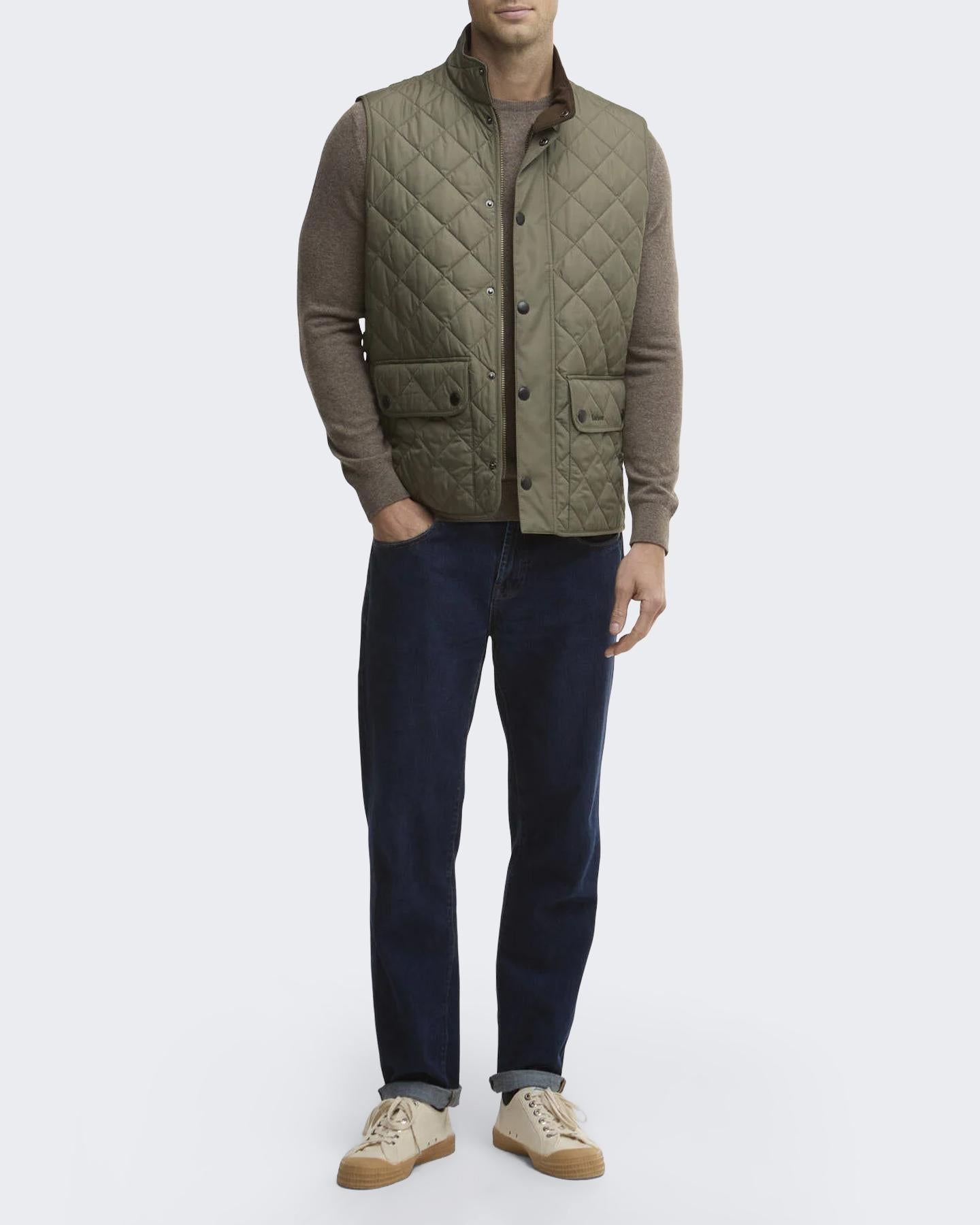 Heren New Lowerdale Gilet Groen