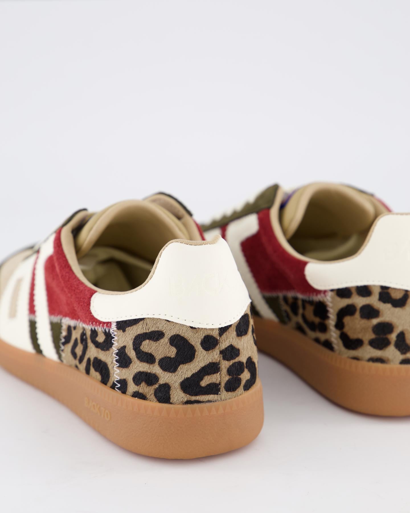 Dames Squid Olive Suede Mix