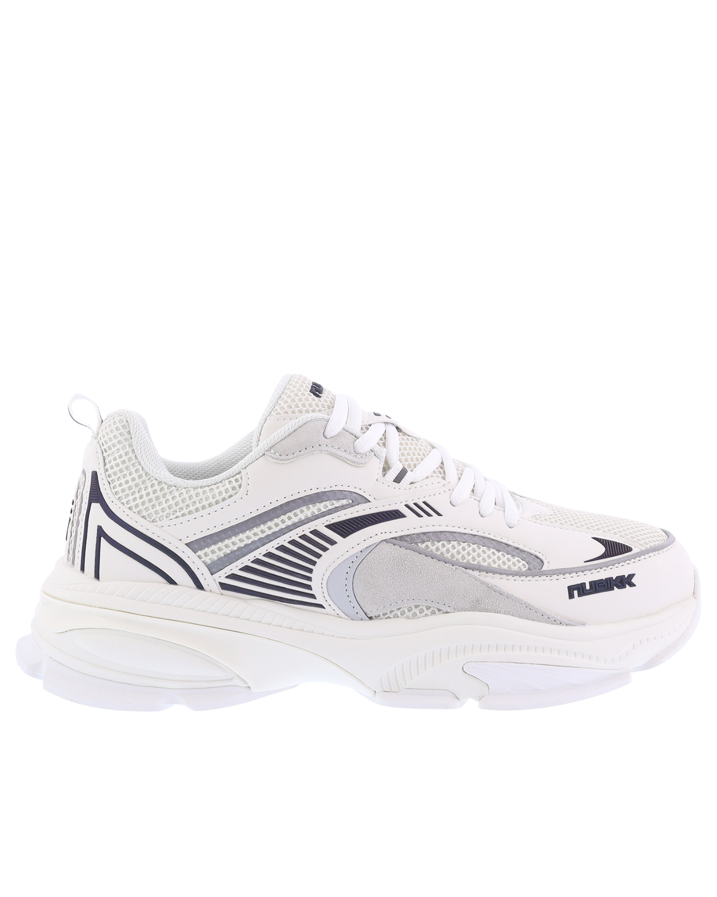Heren Comet Runner Sneaker Wit/Grijs