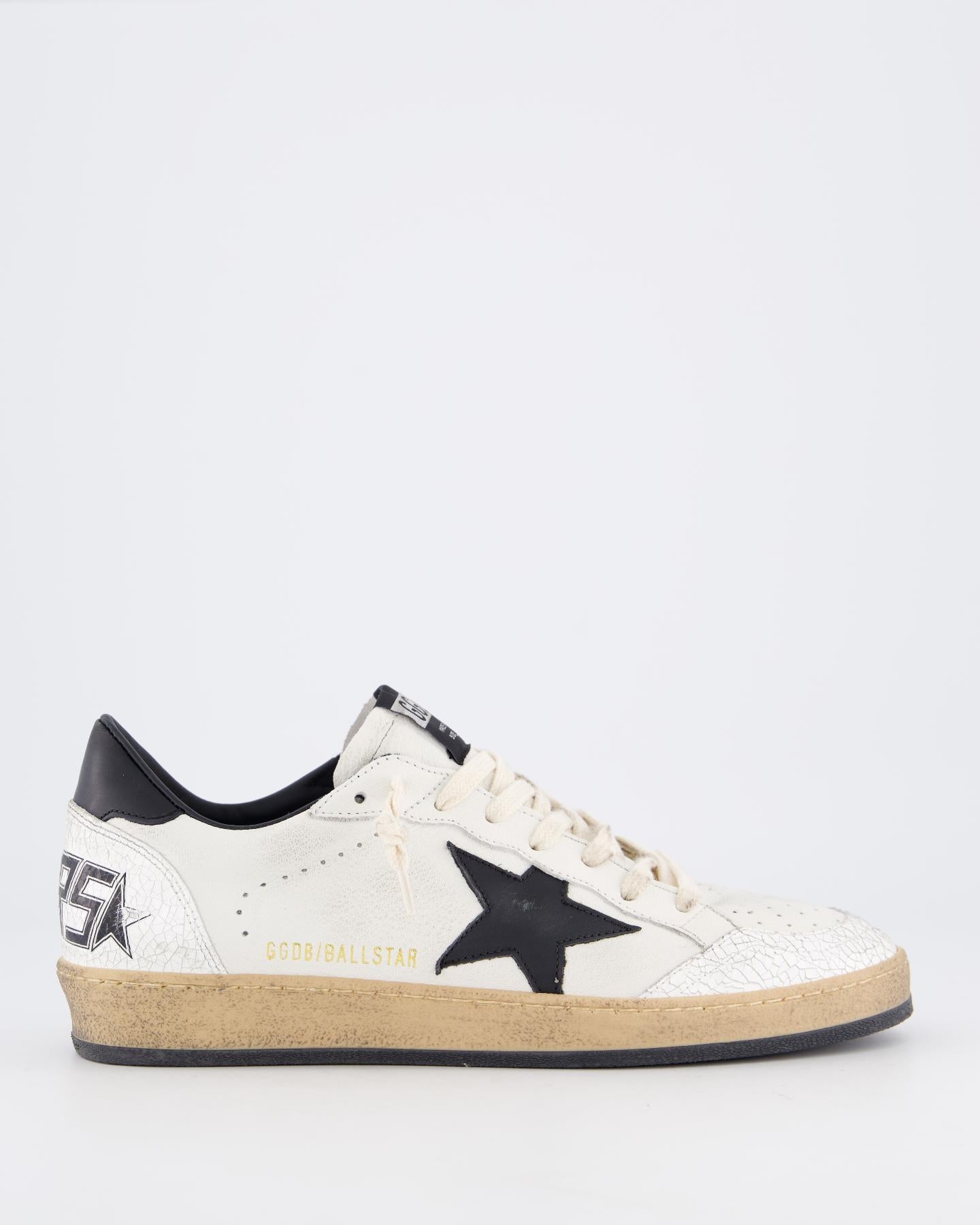 Heren Ball Star Sneaker Wit/Zwart