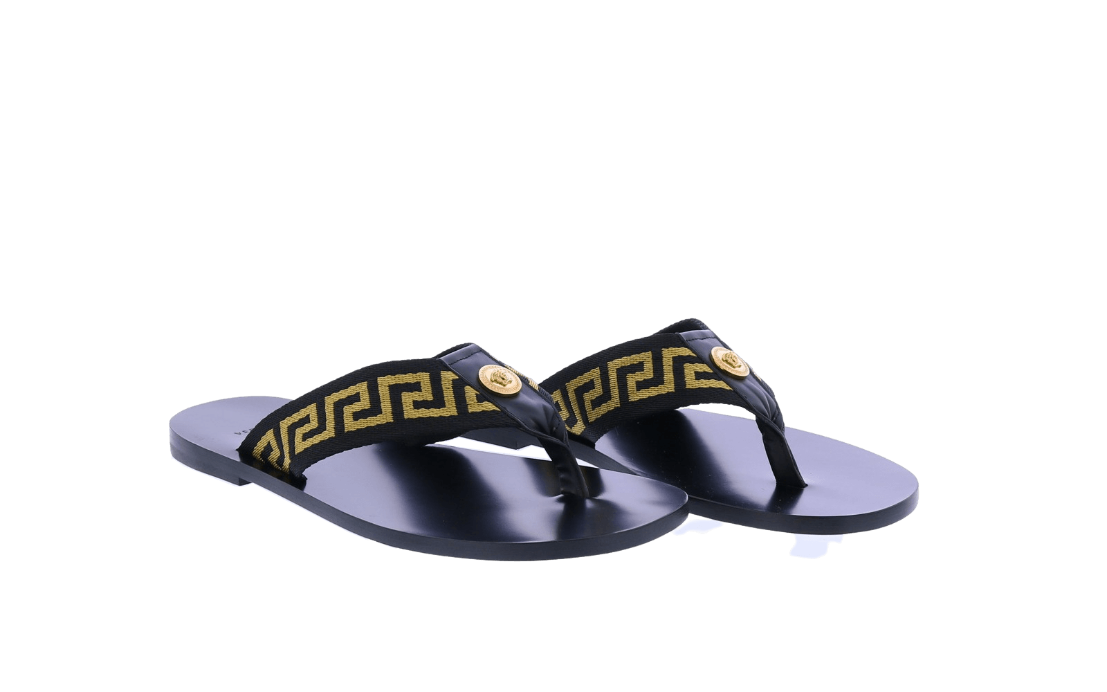 Heren Sandals Nastro Greca+Vitello