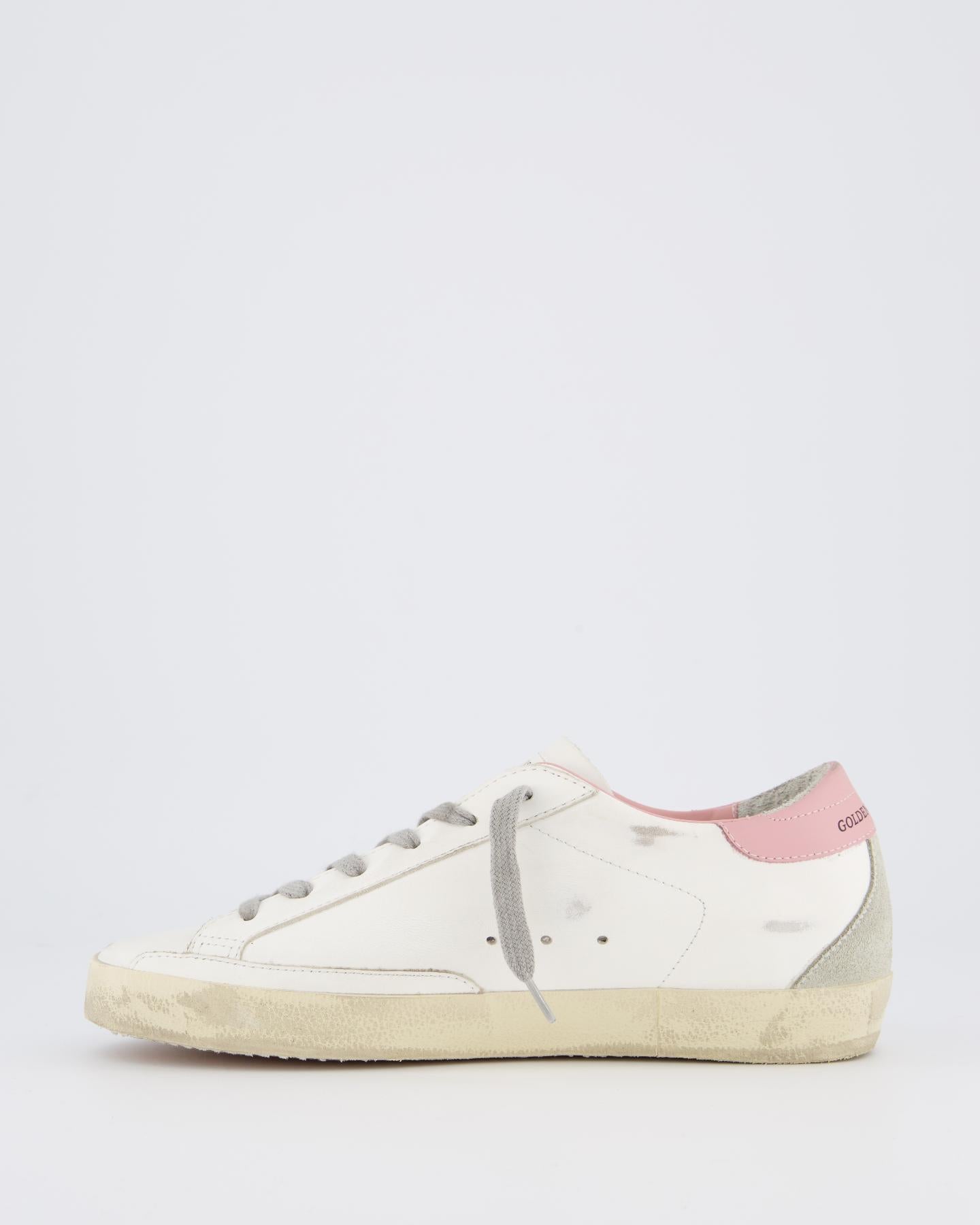 Dames Super-Star Sneaker Wit/Roze