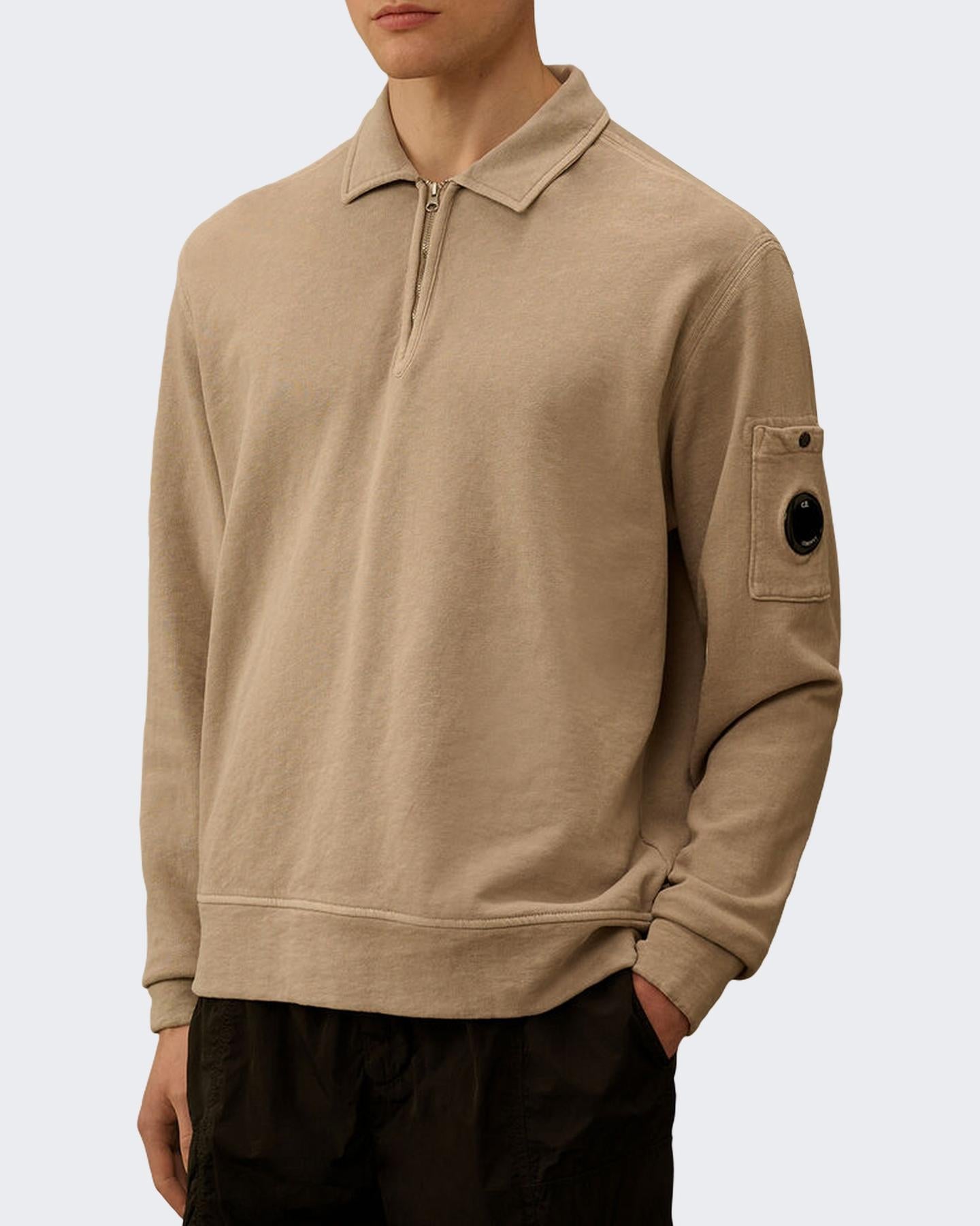 Heren Sweatshirts - Polo Collar