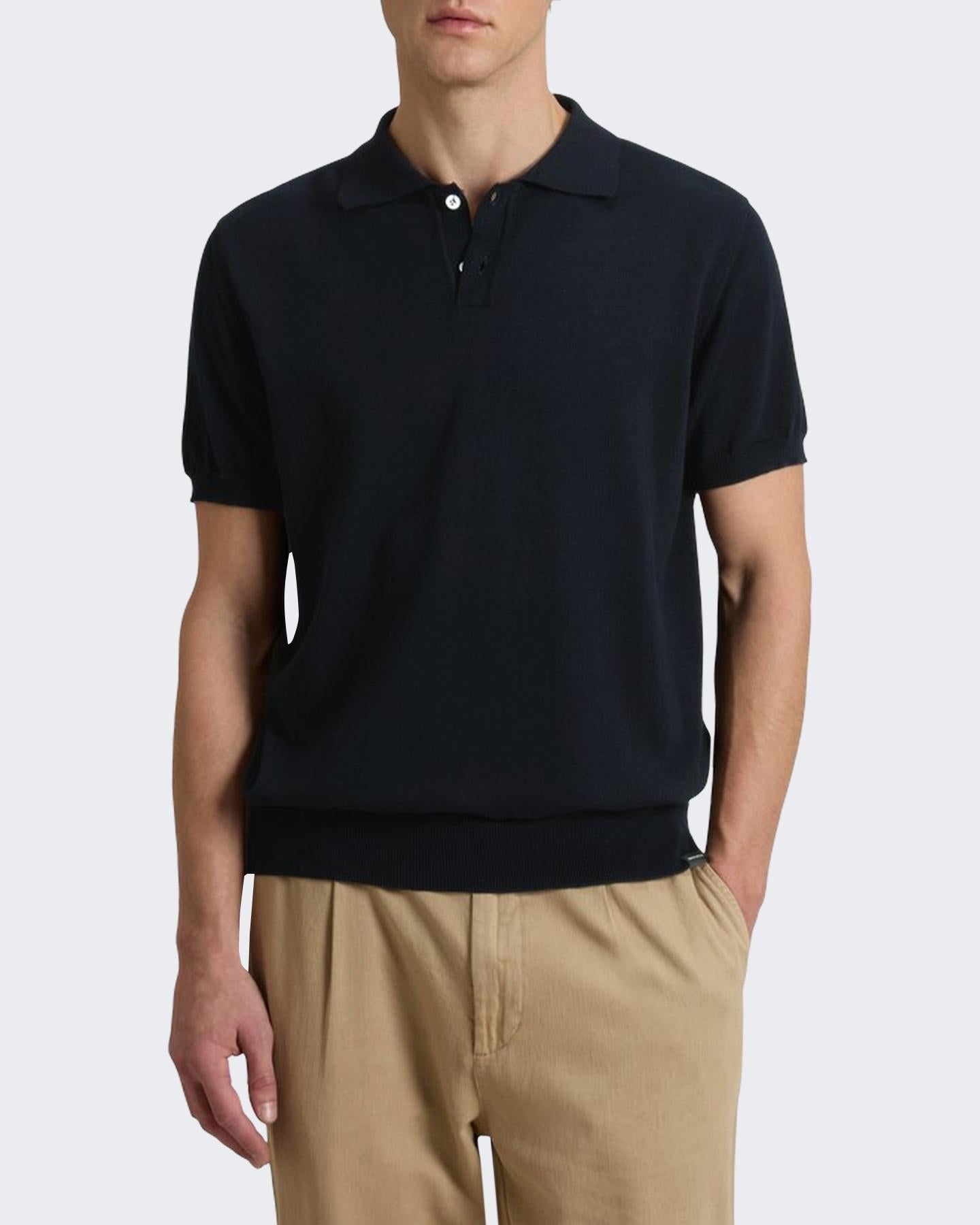 Heren Knitted Polo