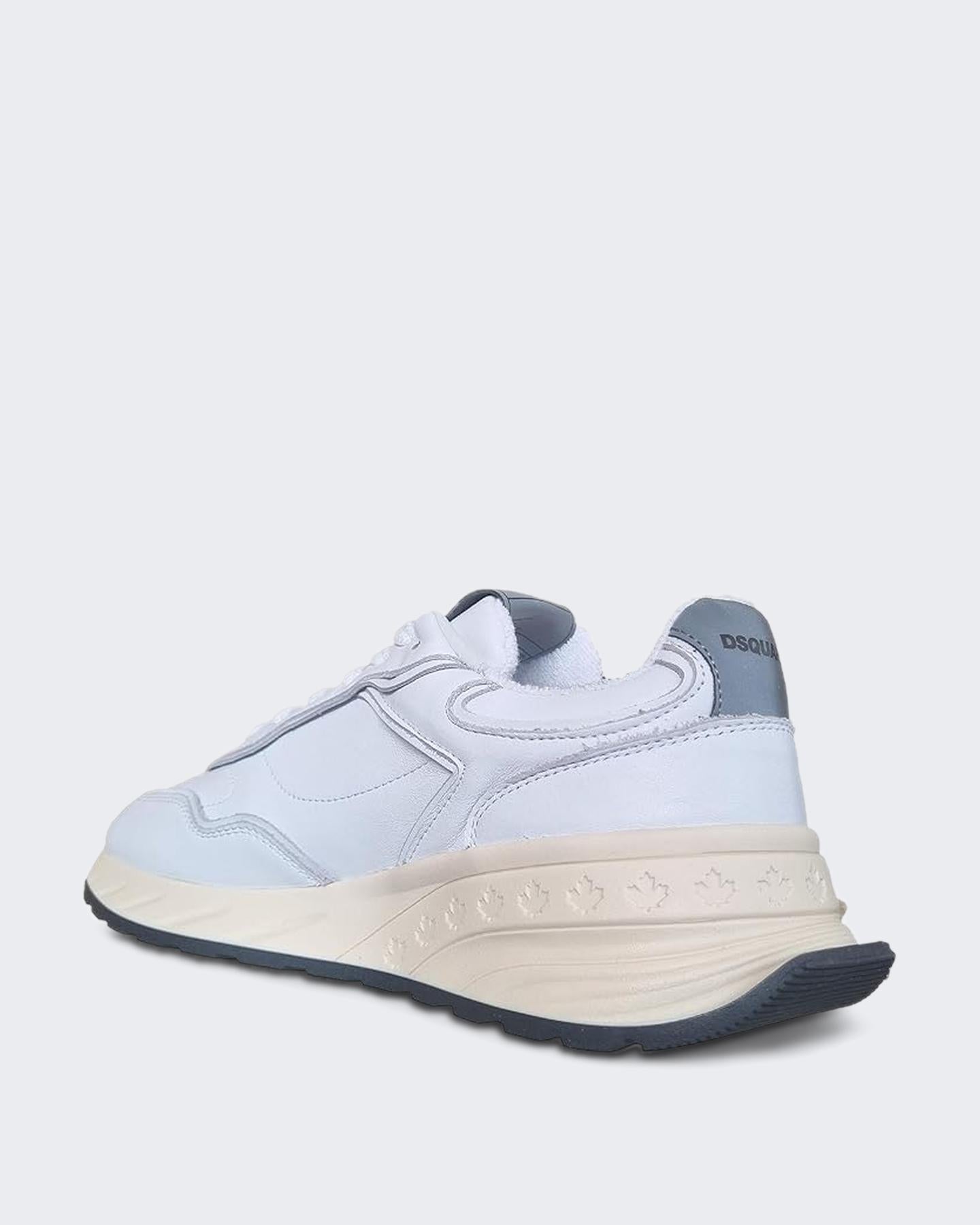 Dsquared2 Heren Sprinter Sneaker Zwart/Wit