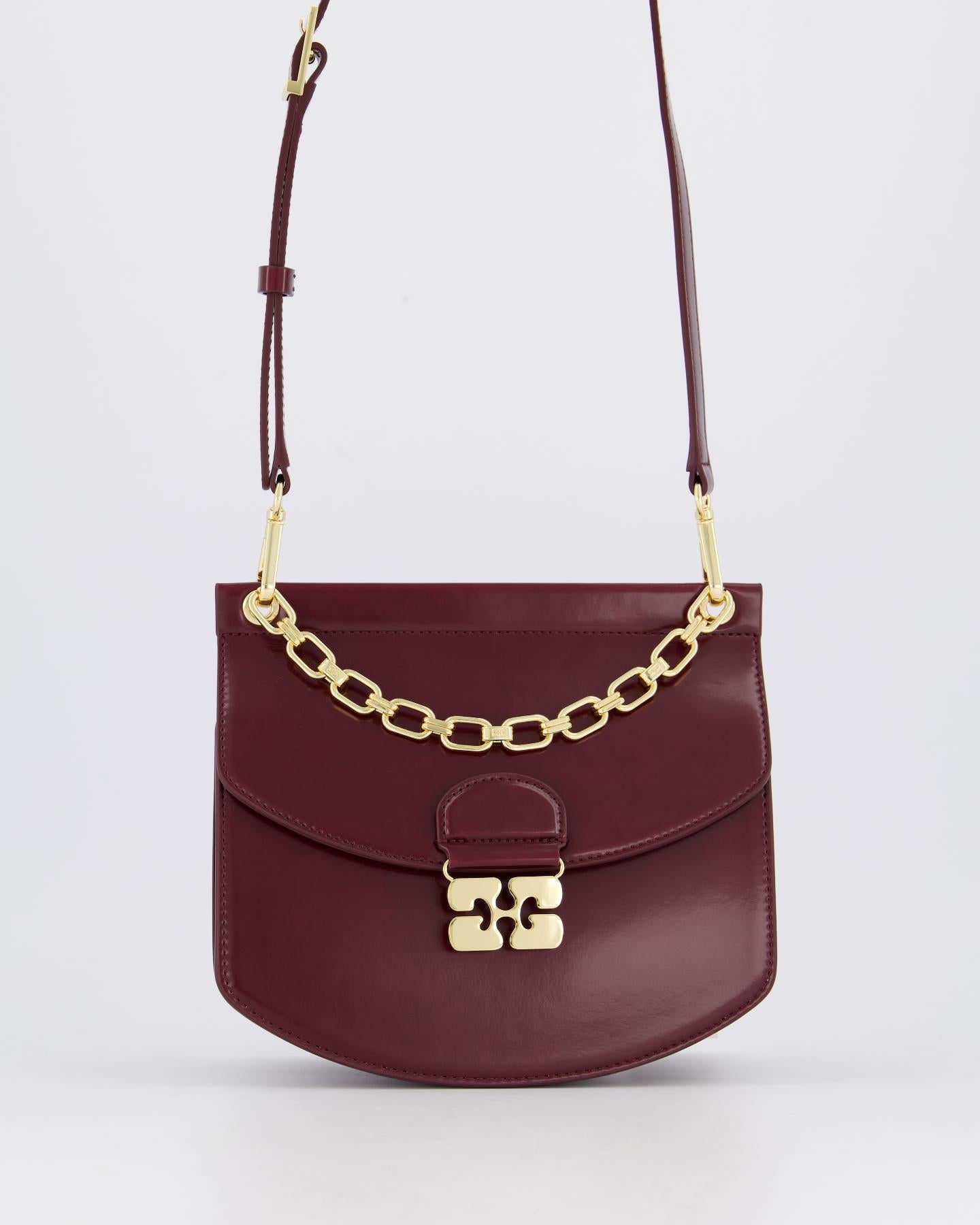Ganni Dames Apo - G Bag Box Chain - Eleganza.nl