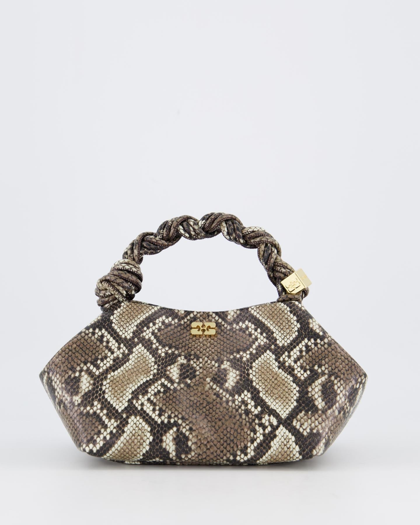 Ganni Dames Bou Bag Small Snake - Eleganza.nl