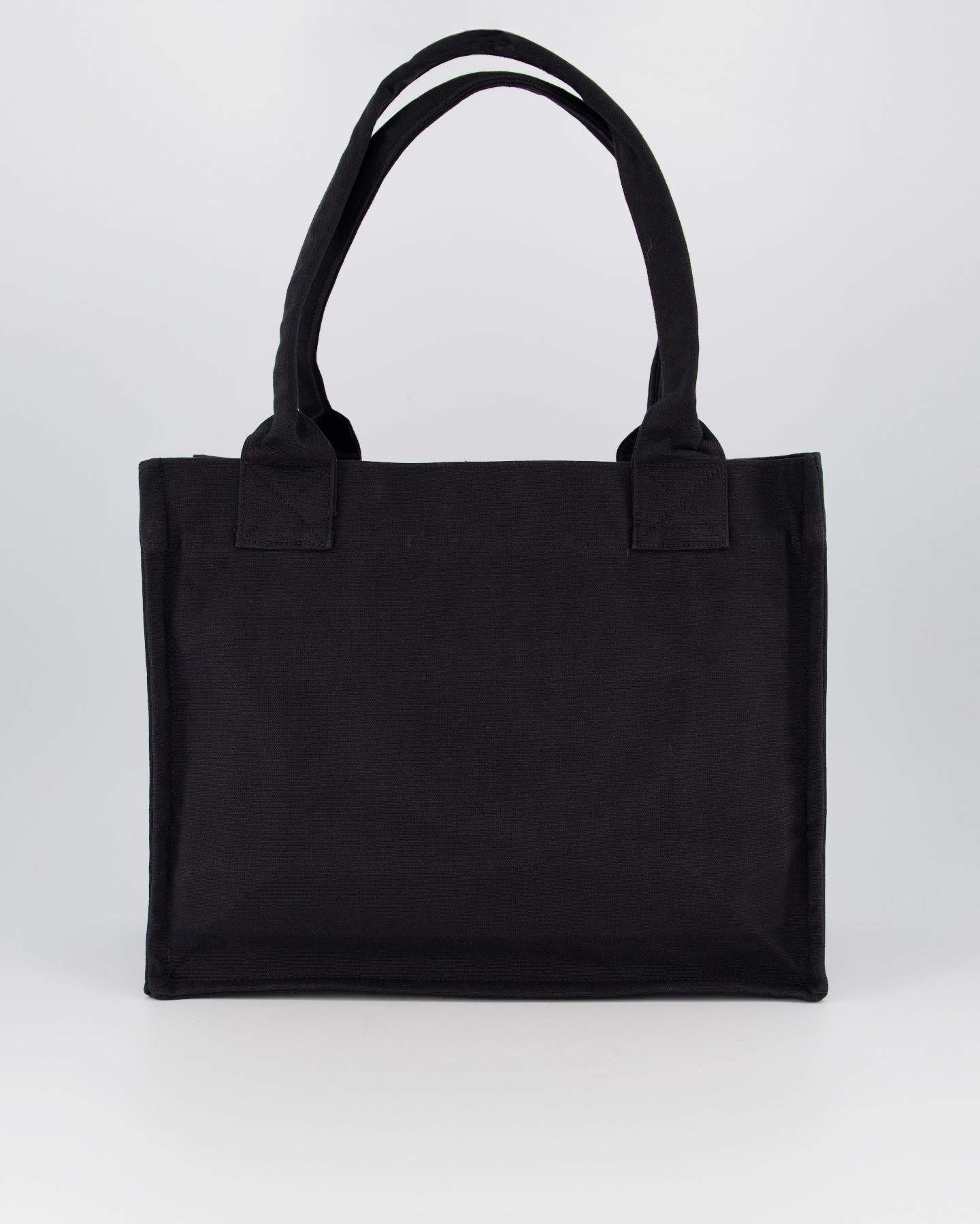 Ganni Dames Large Easy Shopper Zwart - Eleganza.nl