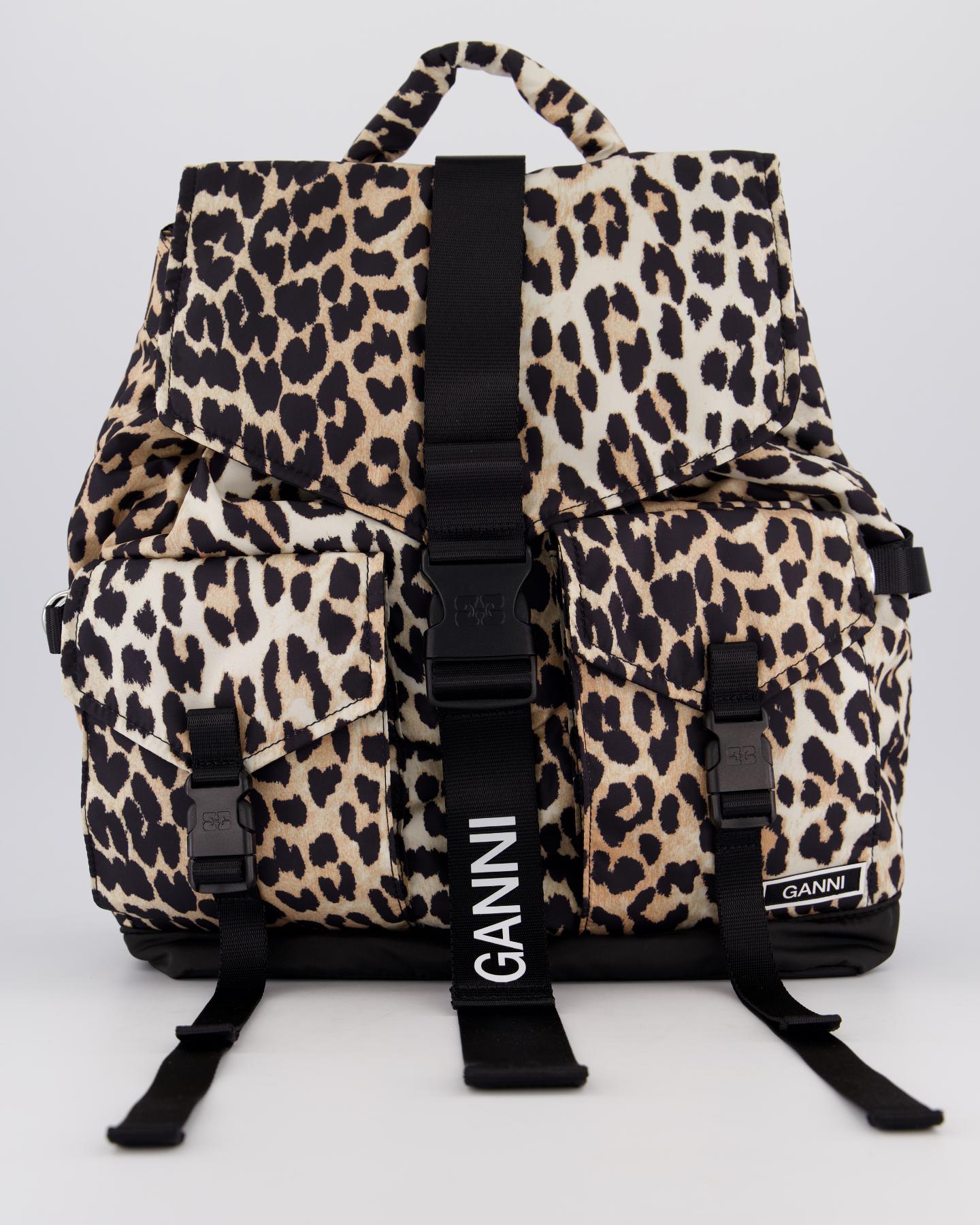 Ganni Dames Recycl Tech Backpack - Eleganza.nl