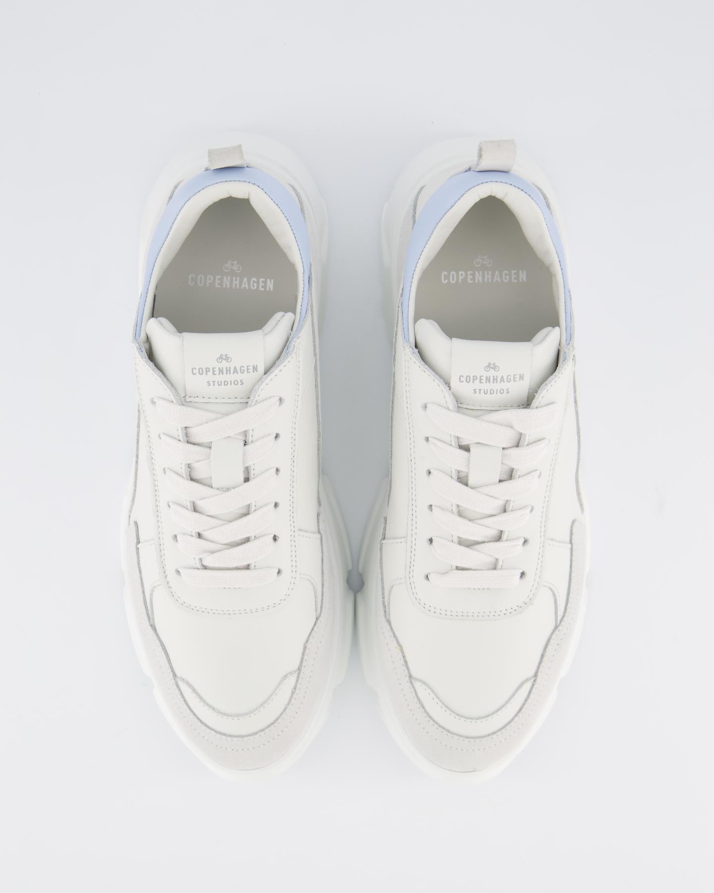 Dames CPH40 Sneaker Wit/Blauw