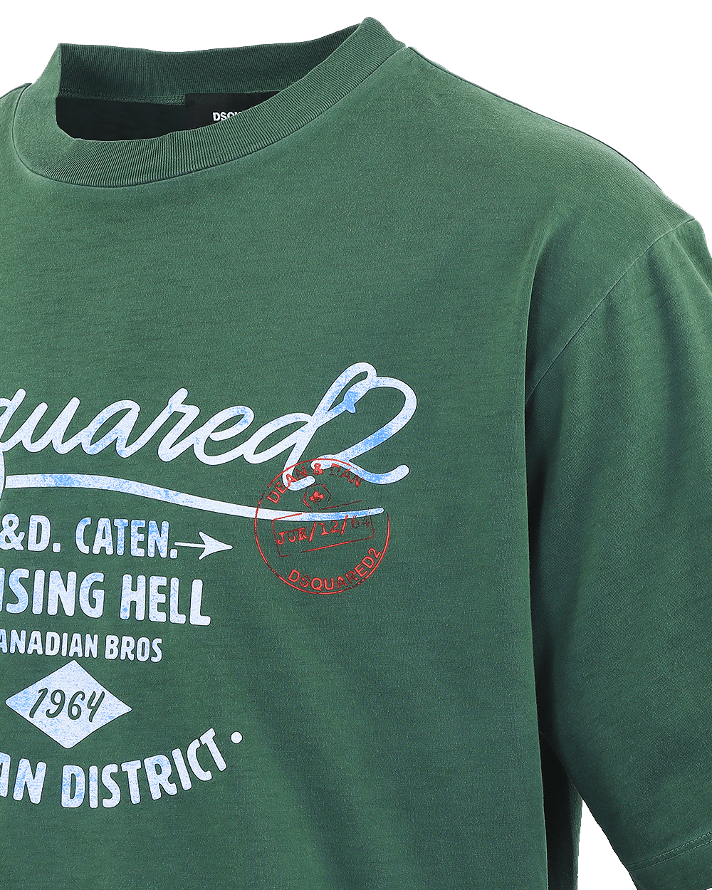Heren Super Negative Dyed Groen