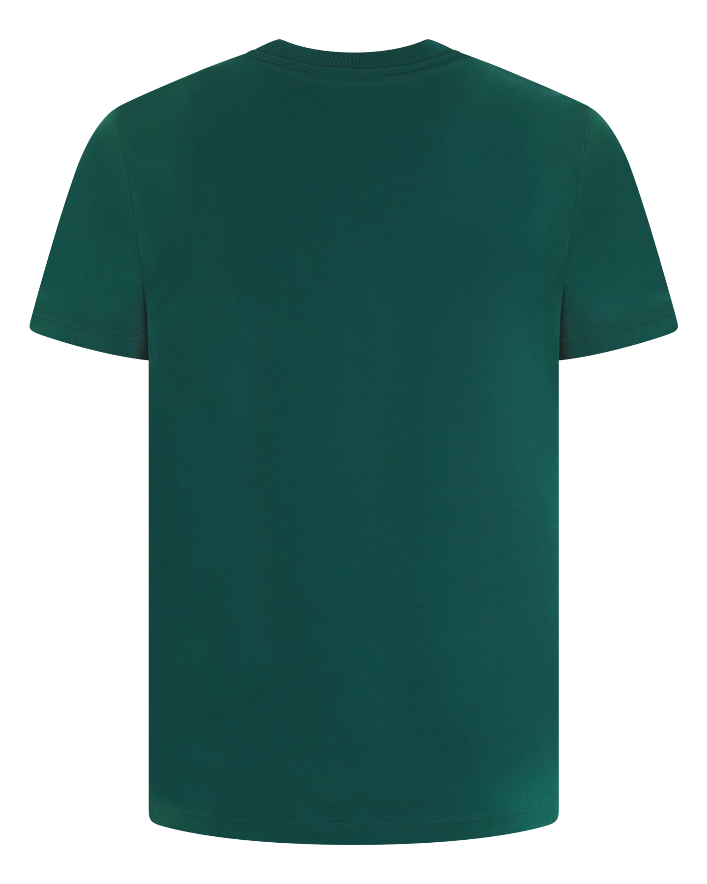 Heren Logo-Printed T-Shirt Groen