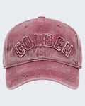 Dames Cap met logo Rood