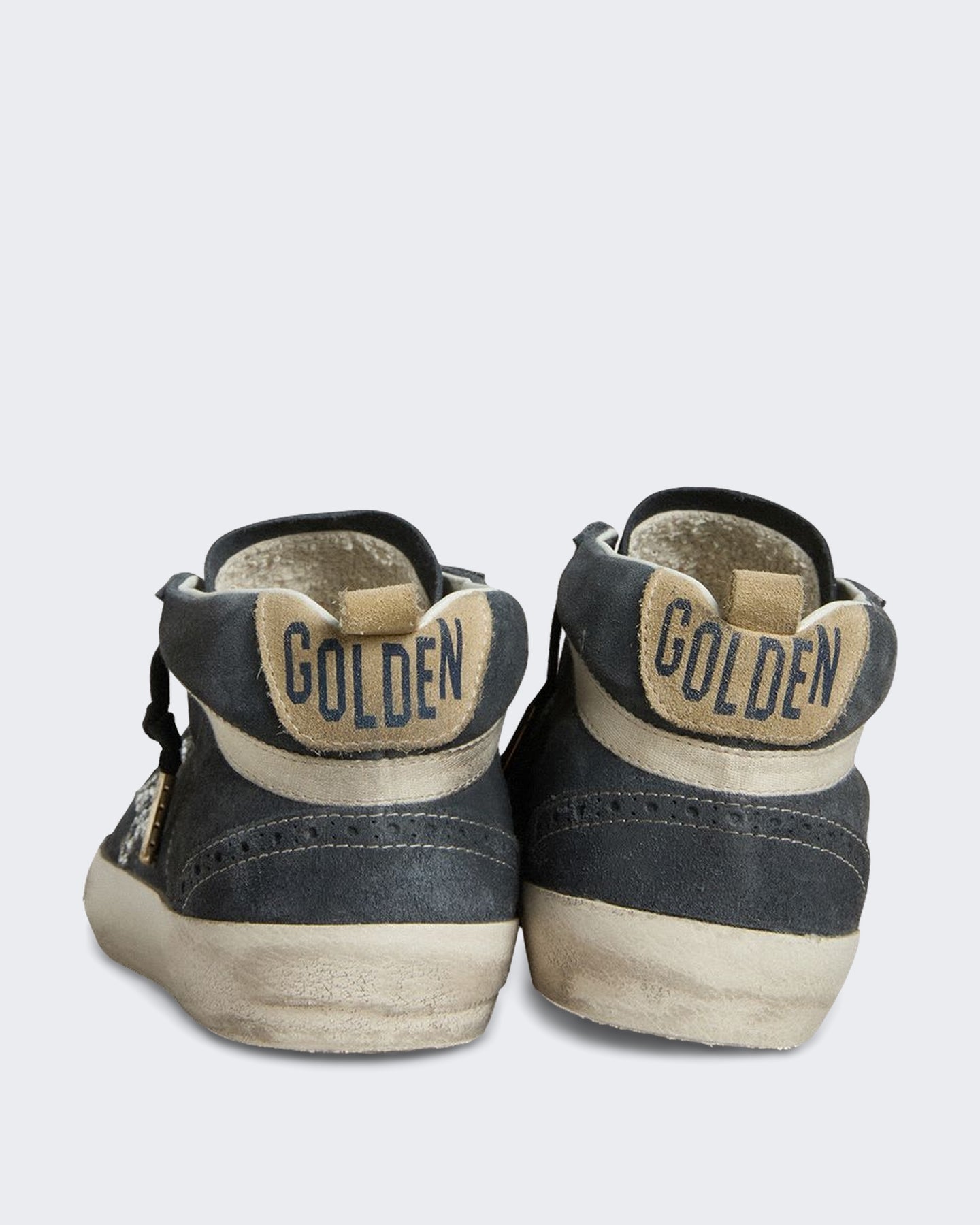 Golden Goose Dames Sneakers blauw leer - Eleganza.nl