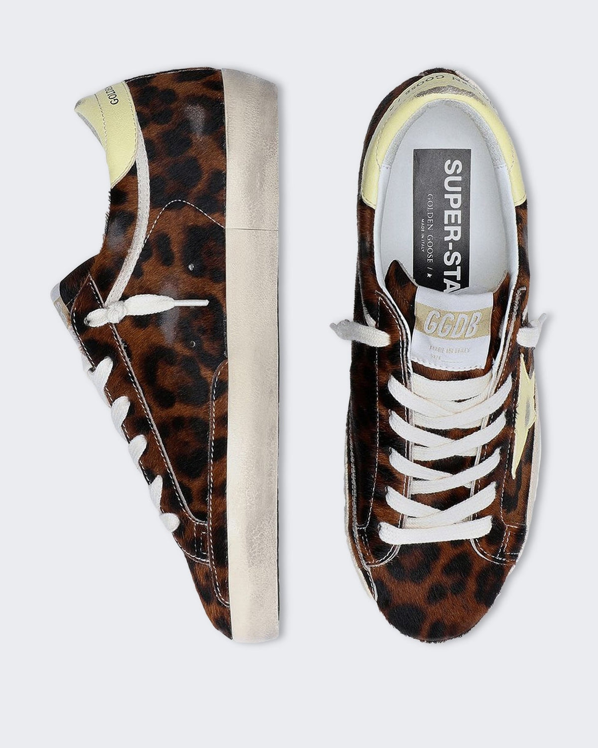 Golden Goose Dames Sneakers bruin leer - Eleganza.nl