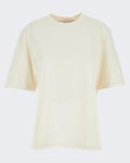 Unisex Relaxed T-Shirt Weiß — huidige kleur