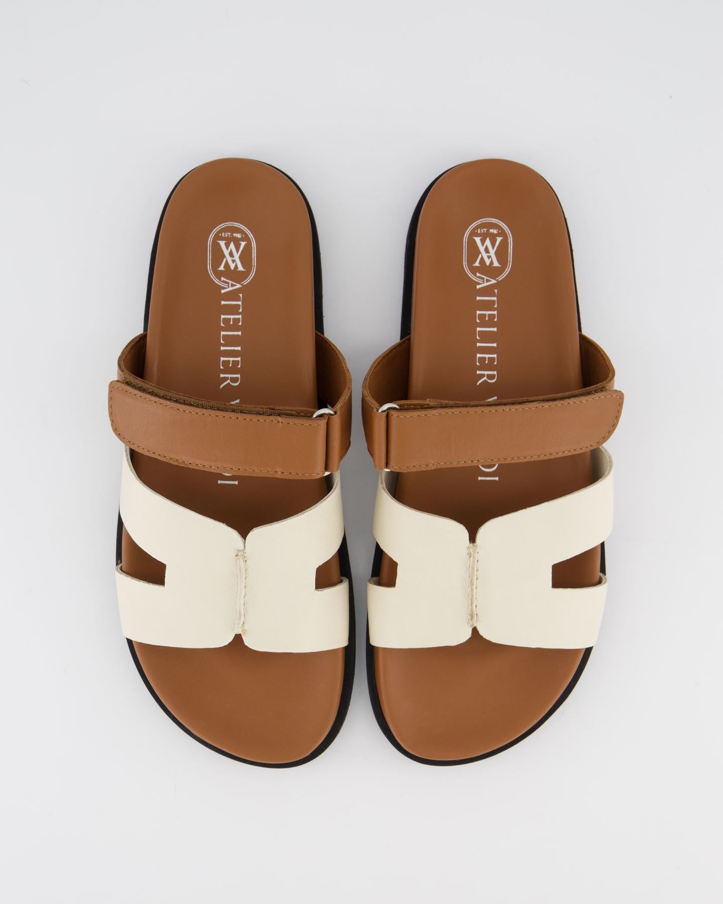 Dames Sofia Slipper Bruin/Beige