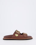 Atelier Verdi Damen Sonia Slipper Coffee