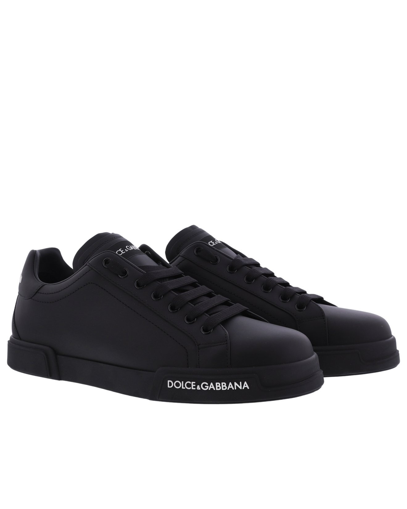 Heren Portofino Sneakers Zwart