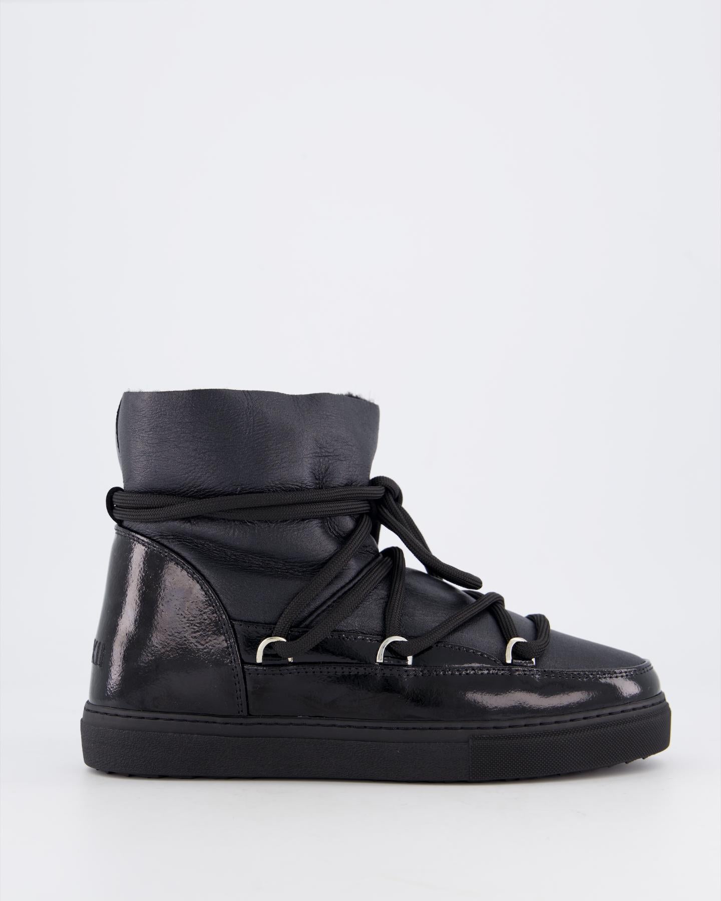Dames Gloss Boot Zwart