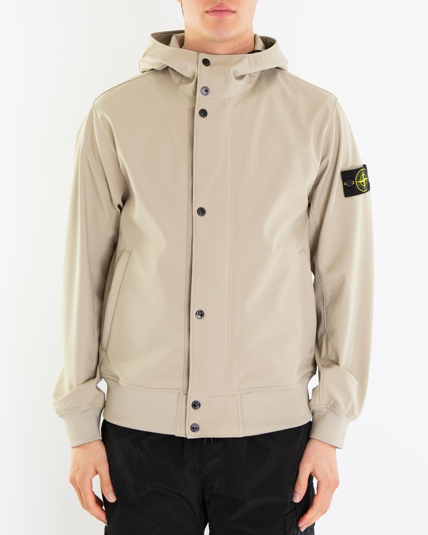 Heren Soft Shell Jacket Beige