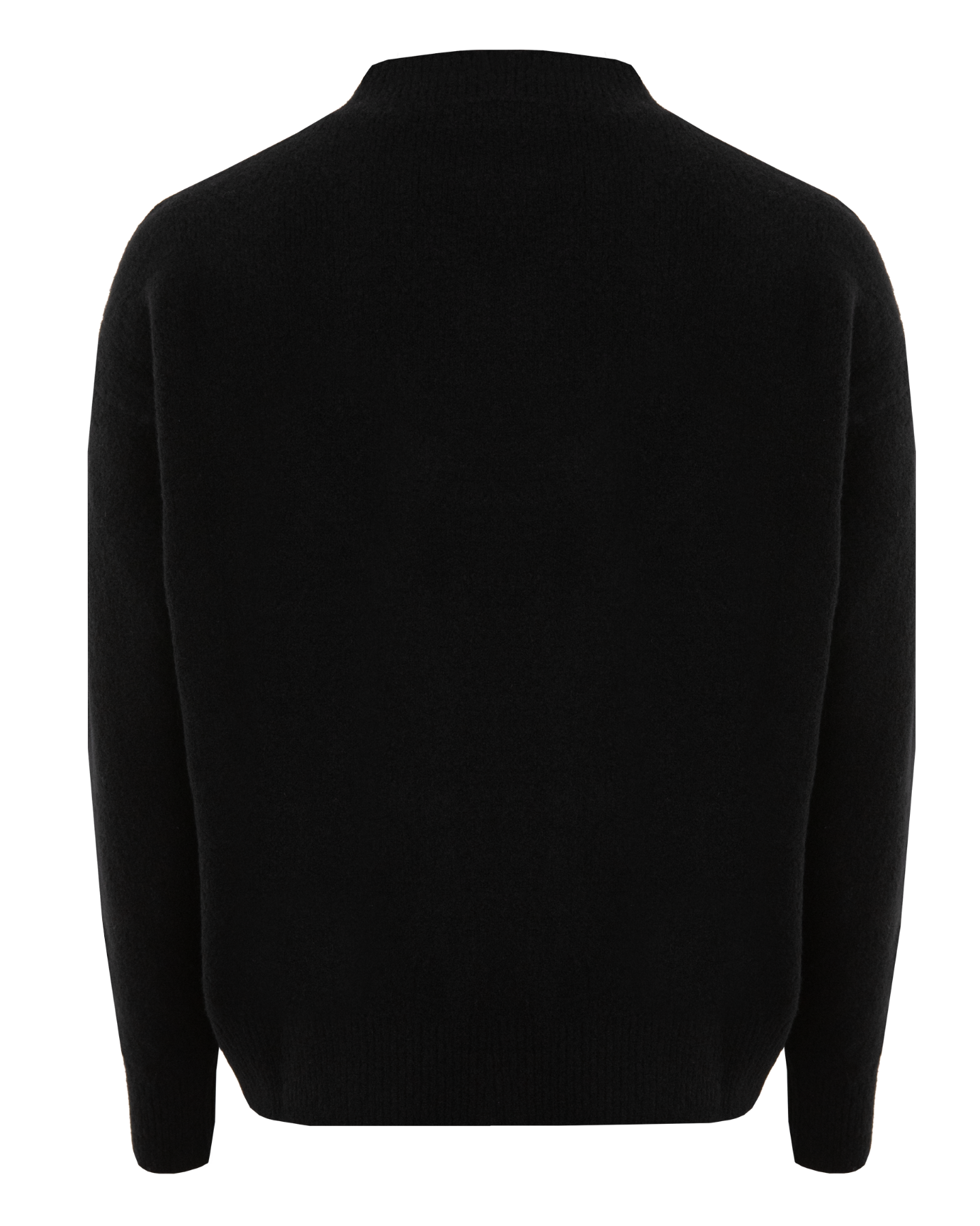 Heren Classic Logo Sweater Zwart