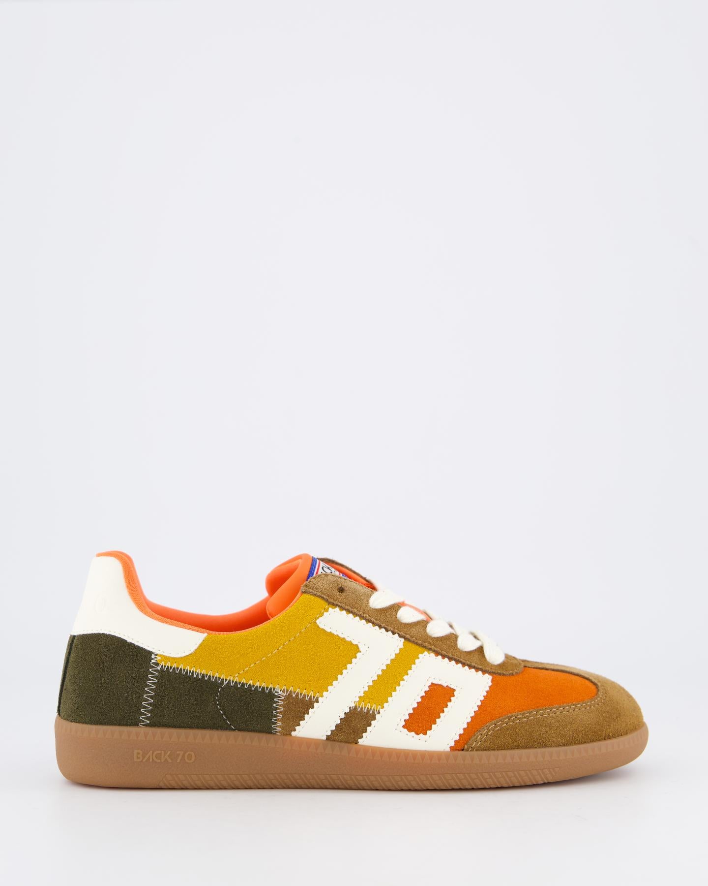 Dames Squid Orange Suede Mix