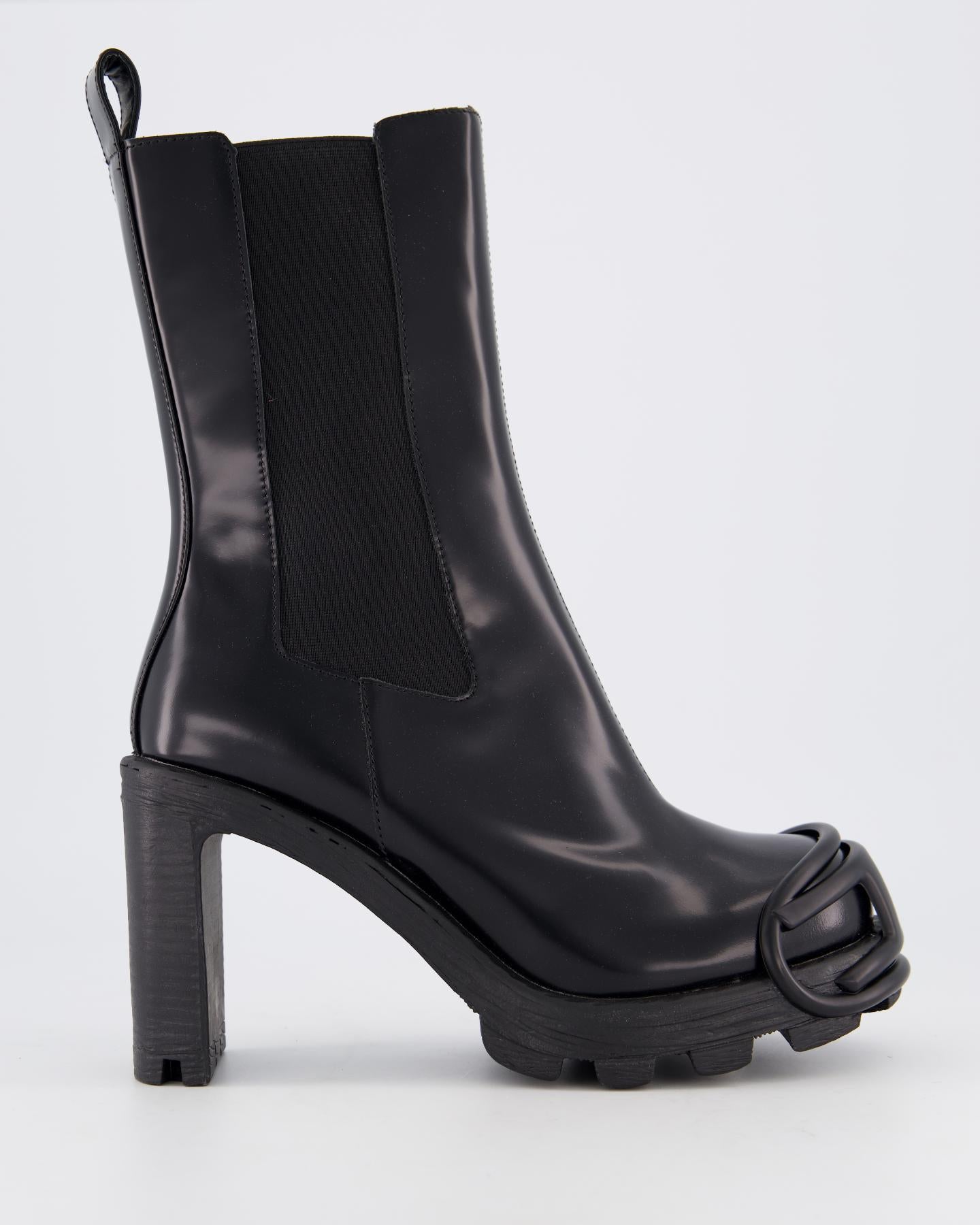 Dames Hammer Chelsea Boot Zwart