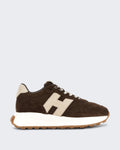 Damen Sneaker - H641 Allacciato H Patch-Brown Braun (3)