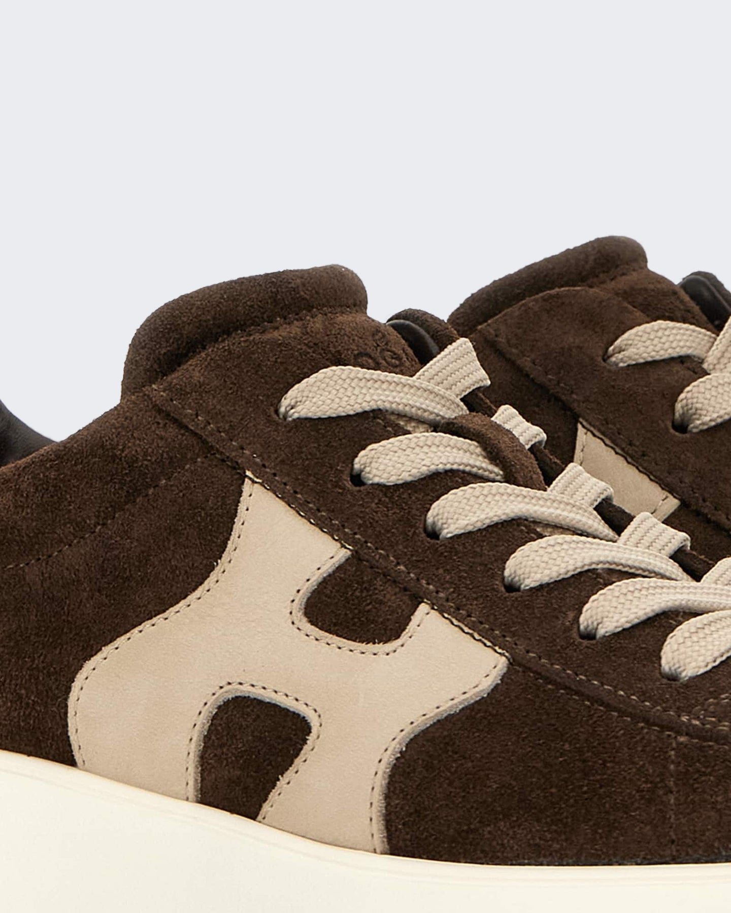 Hogan Dames Sneaker - Hogan Rebel H562 Allacciato H-White Wit (2) - Eleganza.nl