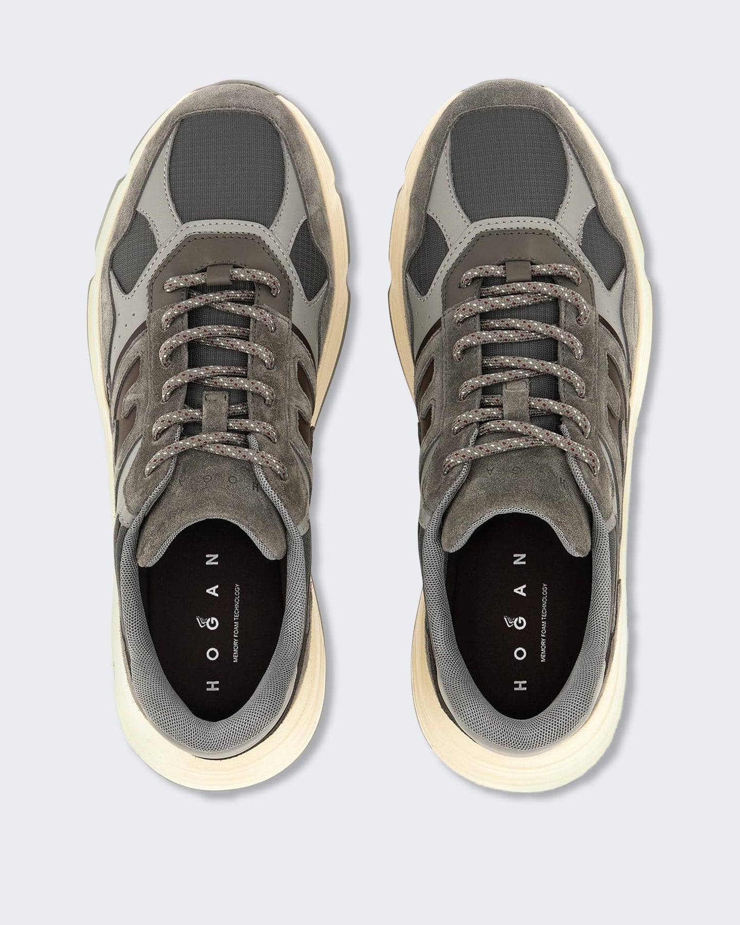 Hogan Heren Sneaker - Hogan Hyperlight Allacciato H-Grey Grijs - Eleganza.nl
