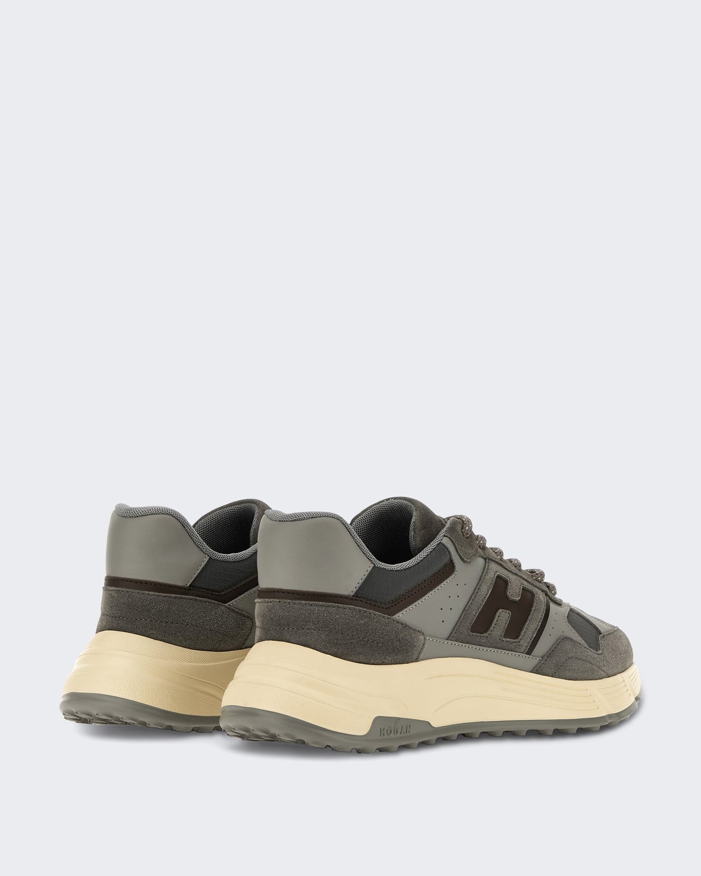 Hogan Heren Sneaker - Hogan Hyperlight Allacciato H-Grey Grijs - Eleganza.nl