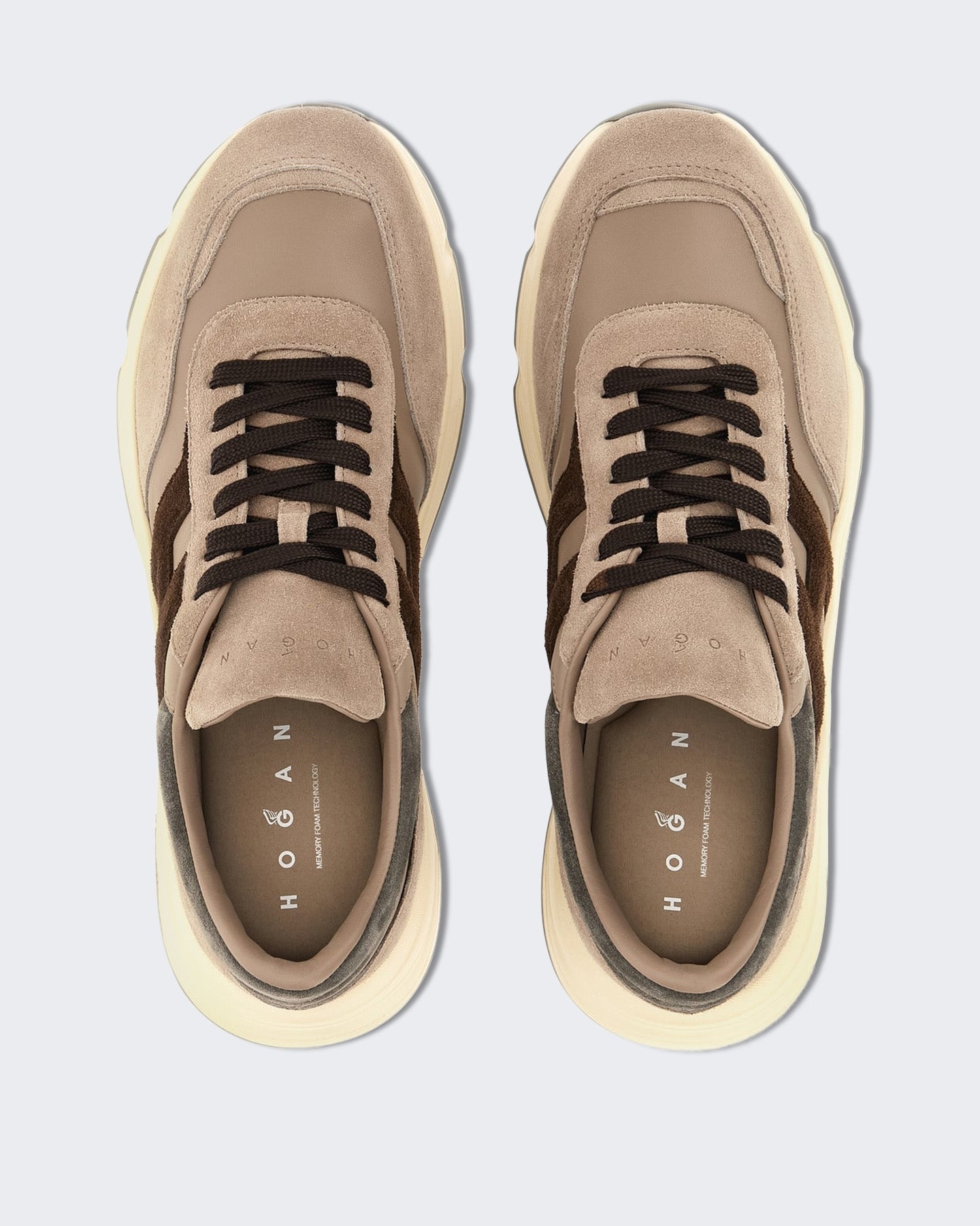 Hogan Heren Sneaker - Hogan Hyperlight Allacciato H-White Wit (4) - Eleganza.nl