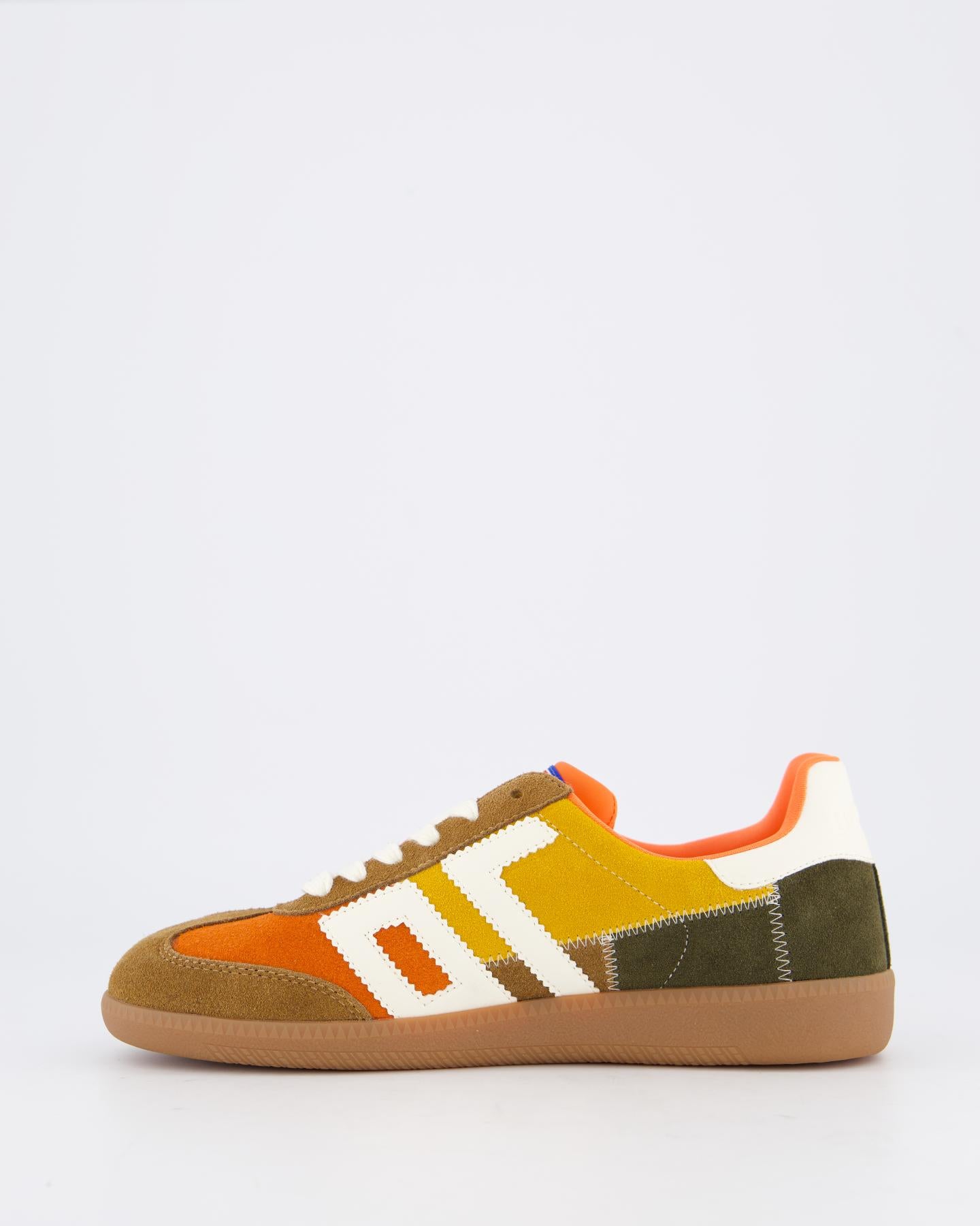 Dames Squid Orange Suede Mix