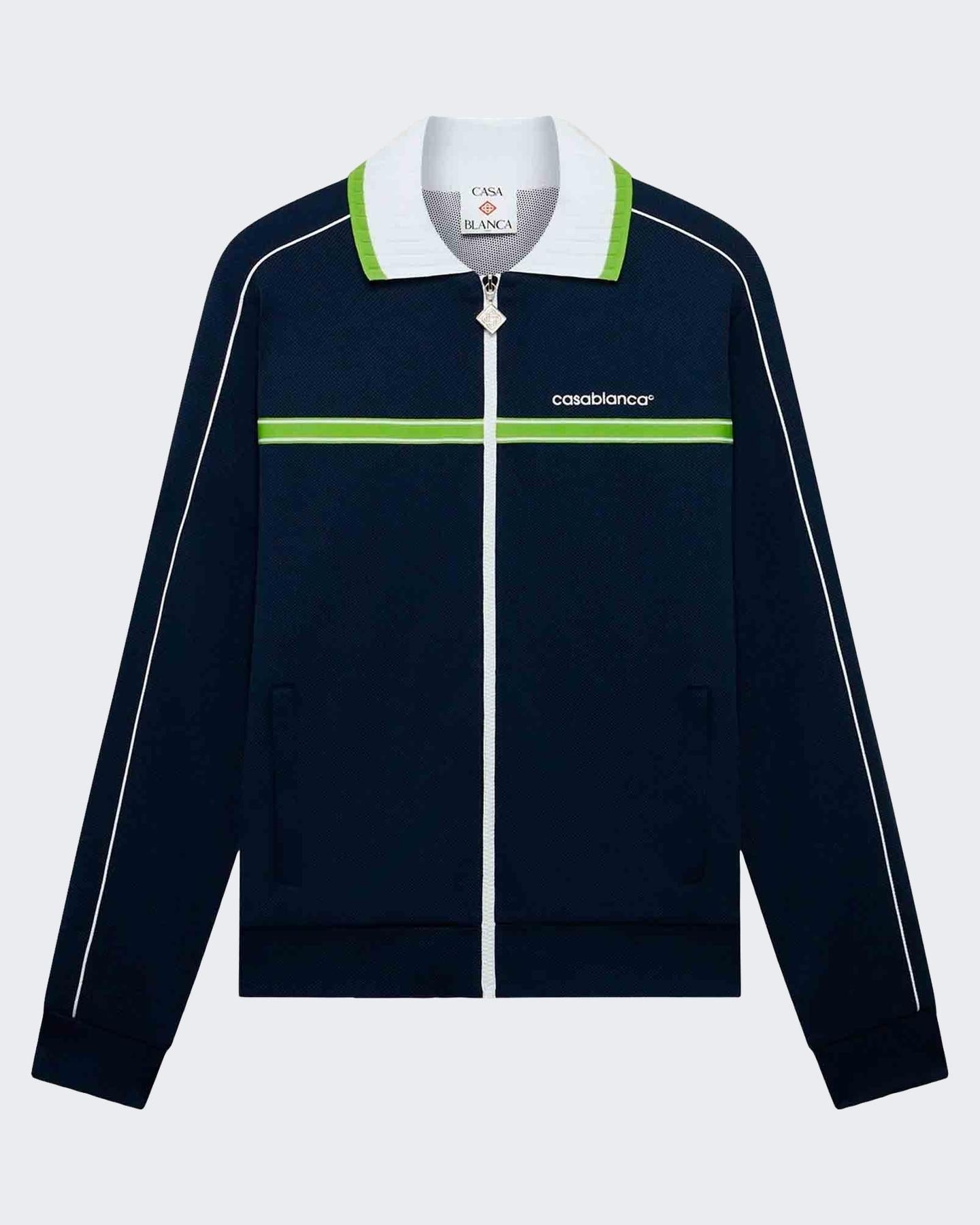 Heren Round Pique Track Jacket