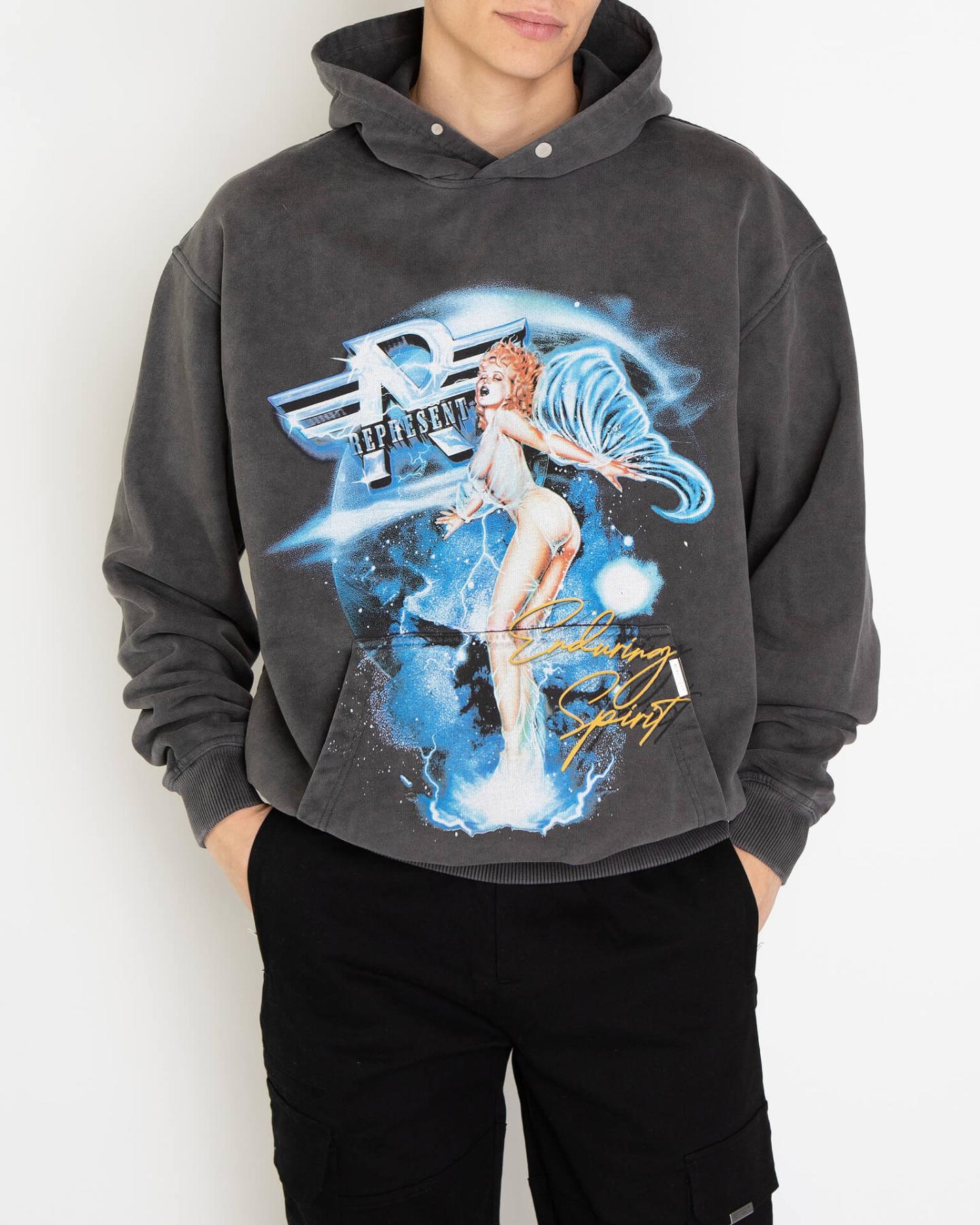 Heren Enduring Spirit Hoodie Grijs