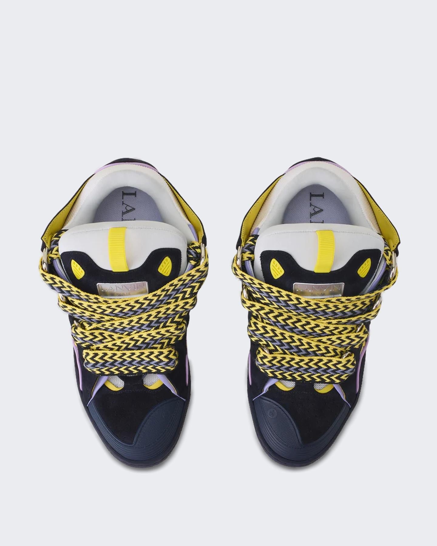 Heren Curb Sneakers Bicolor