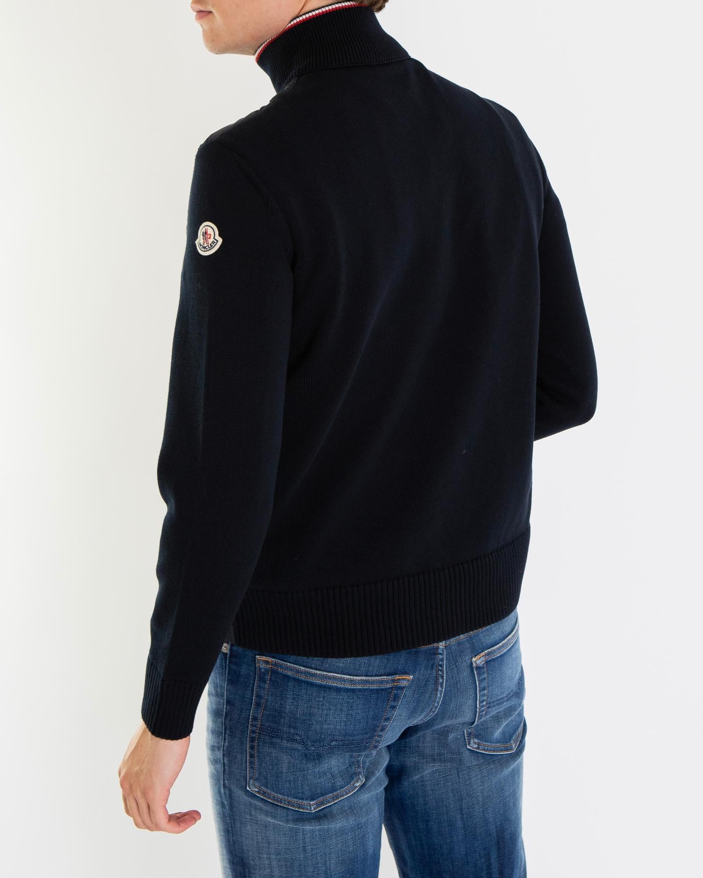 Heren Padded Zip Up Jacket Zwart
