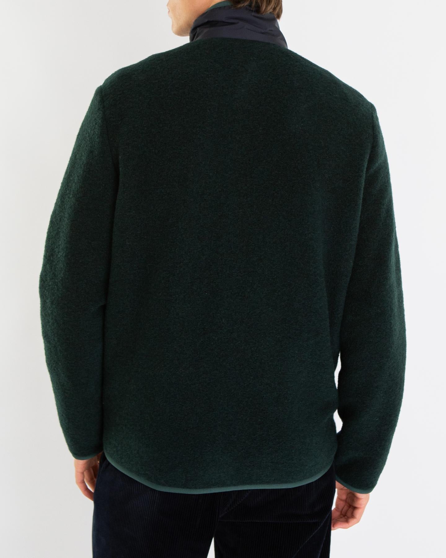 Heren Zip Up Cardigan