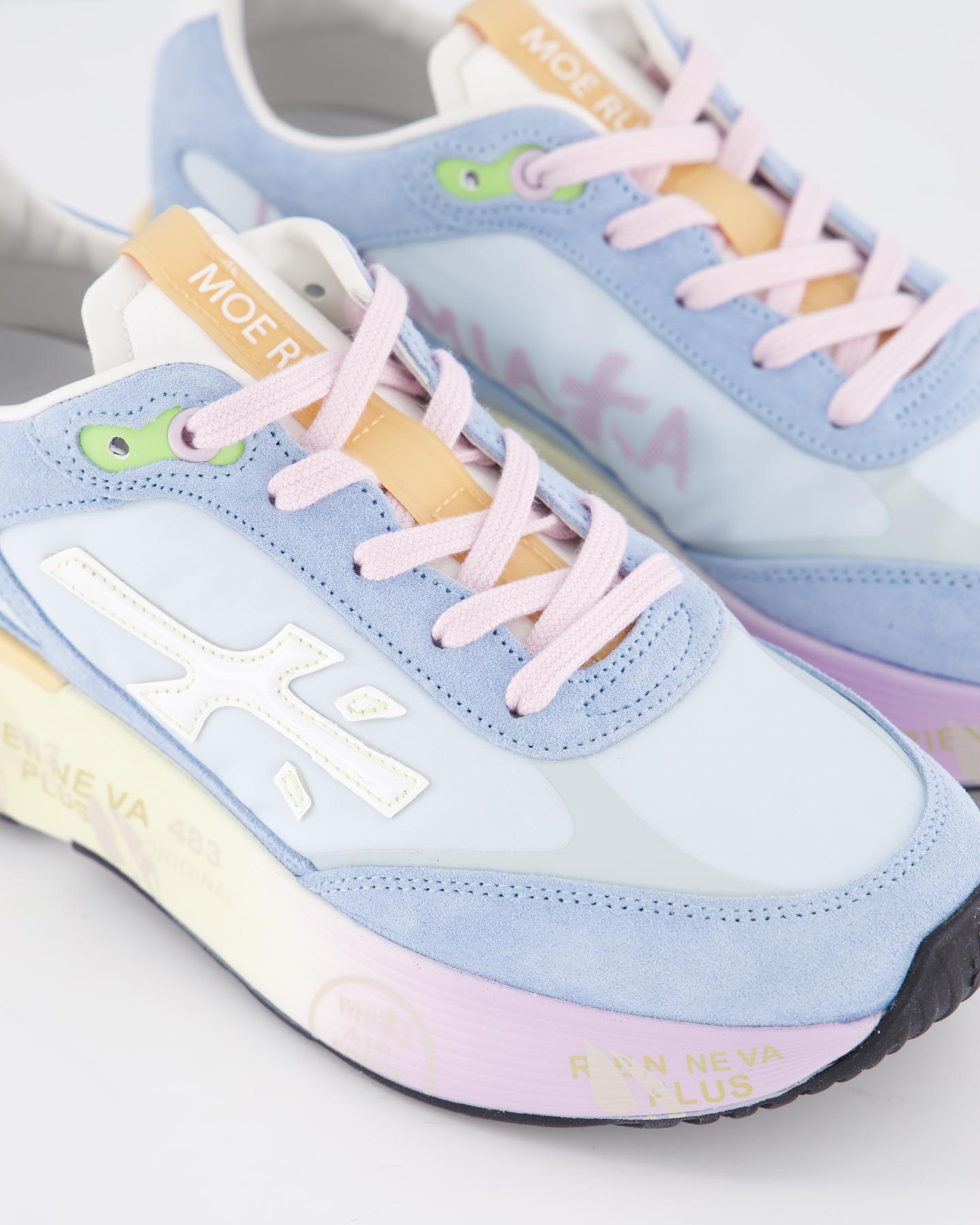 Dames Moerund Sneaker Blauw/Lila