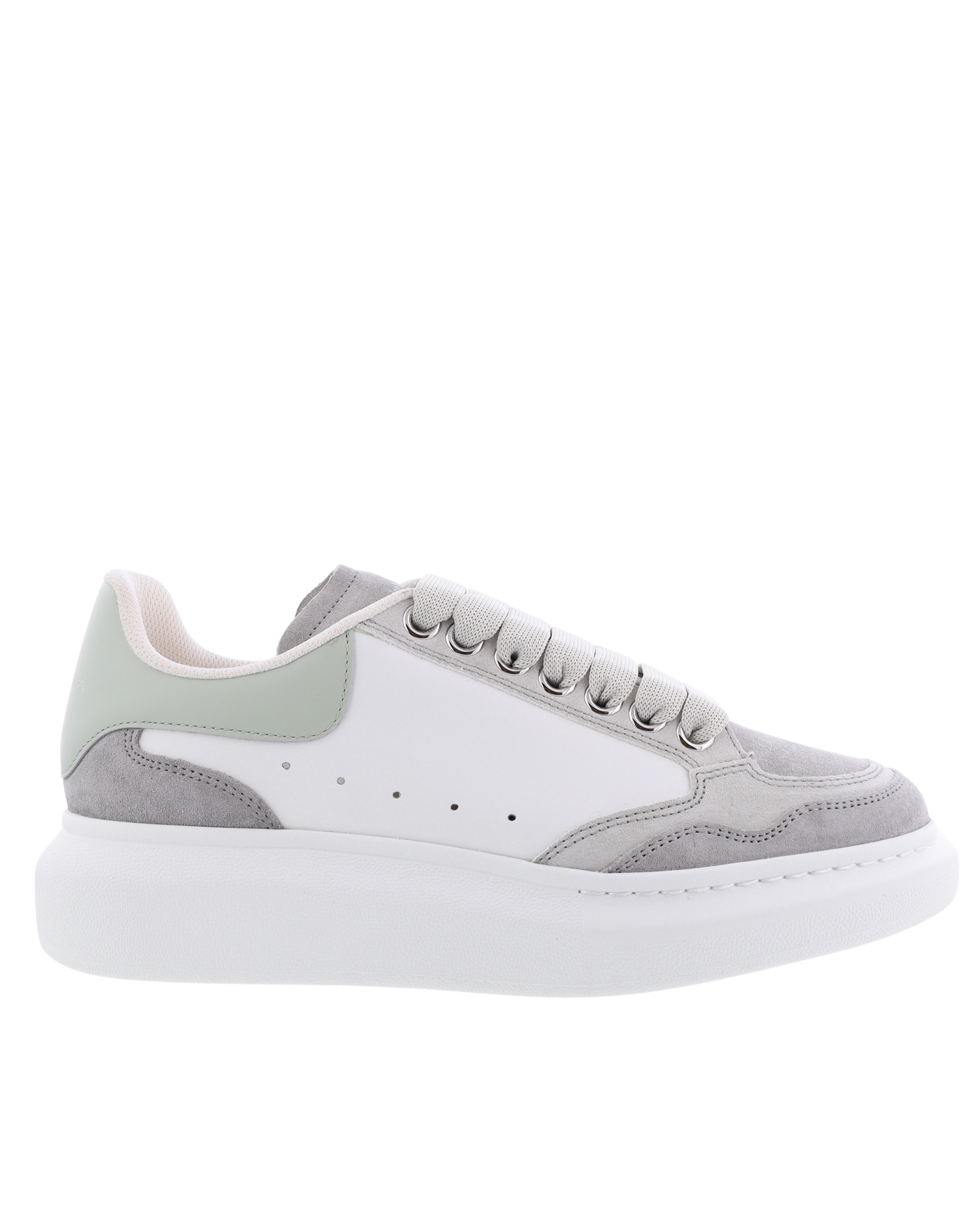 Dames Oversized Sneaker Wit/Grijs