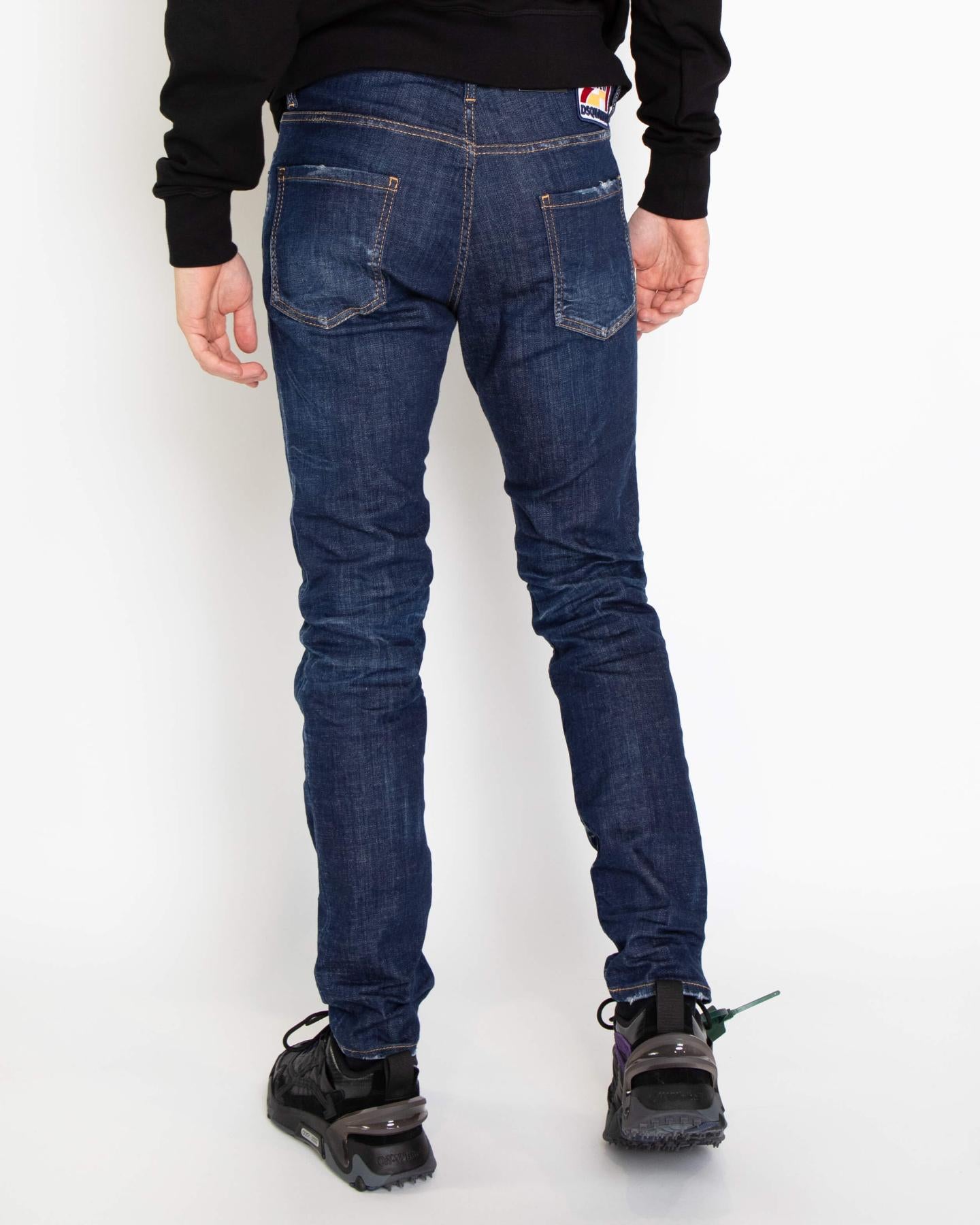 Heren 24Seven Cool Guy Jeans Blauw